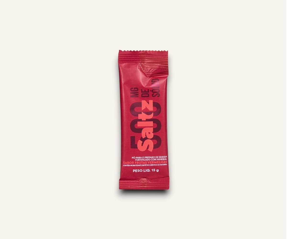 Eletrólitos Saltz sabor frutas vermelhas 15g