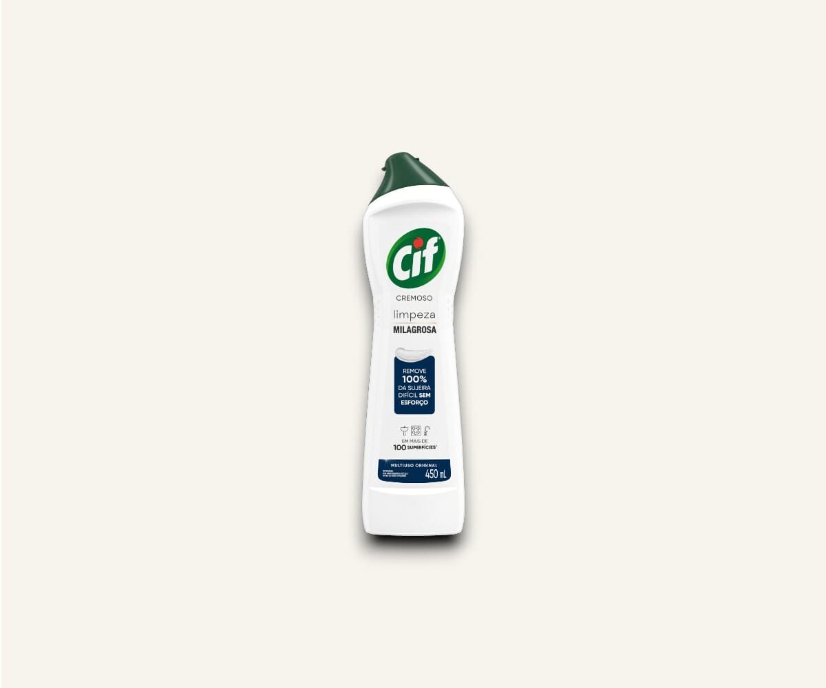 Saponáceo cremoso limpeza milagrosa Cif 450ml