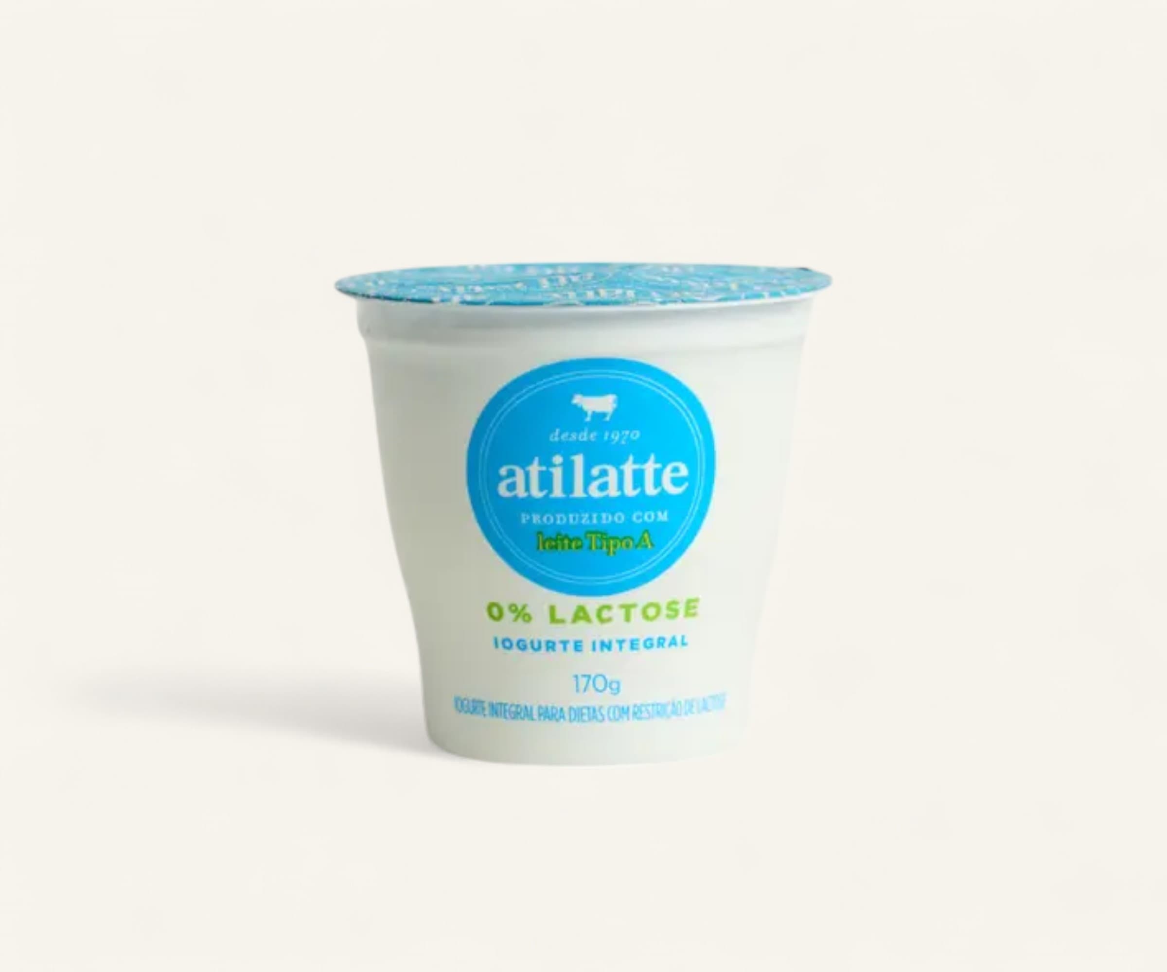 Iogurte integral zero lactose 170g