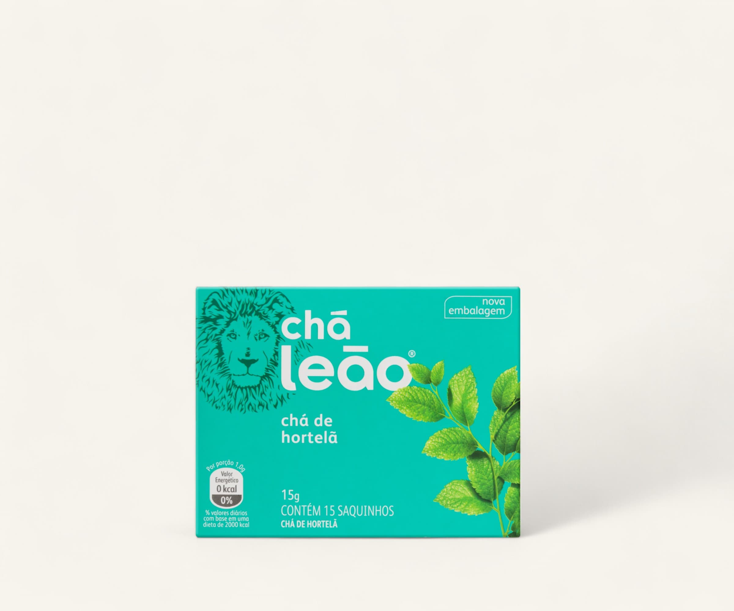 Chá de hortelã Leão 15 sachês