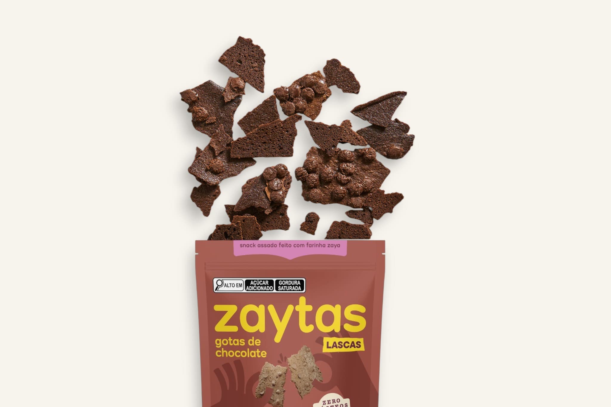 Lascas Zaytas gotas de chocolate 70% 80g