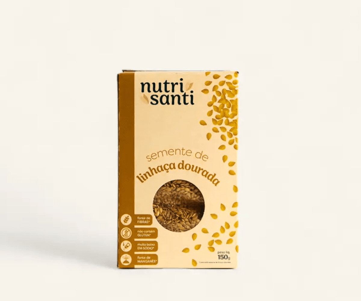 Semente de linhaça dourada 150g
