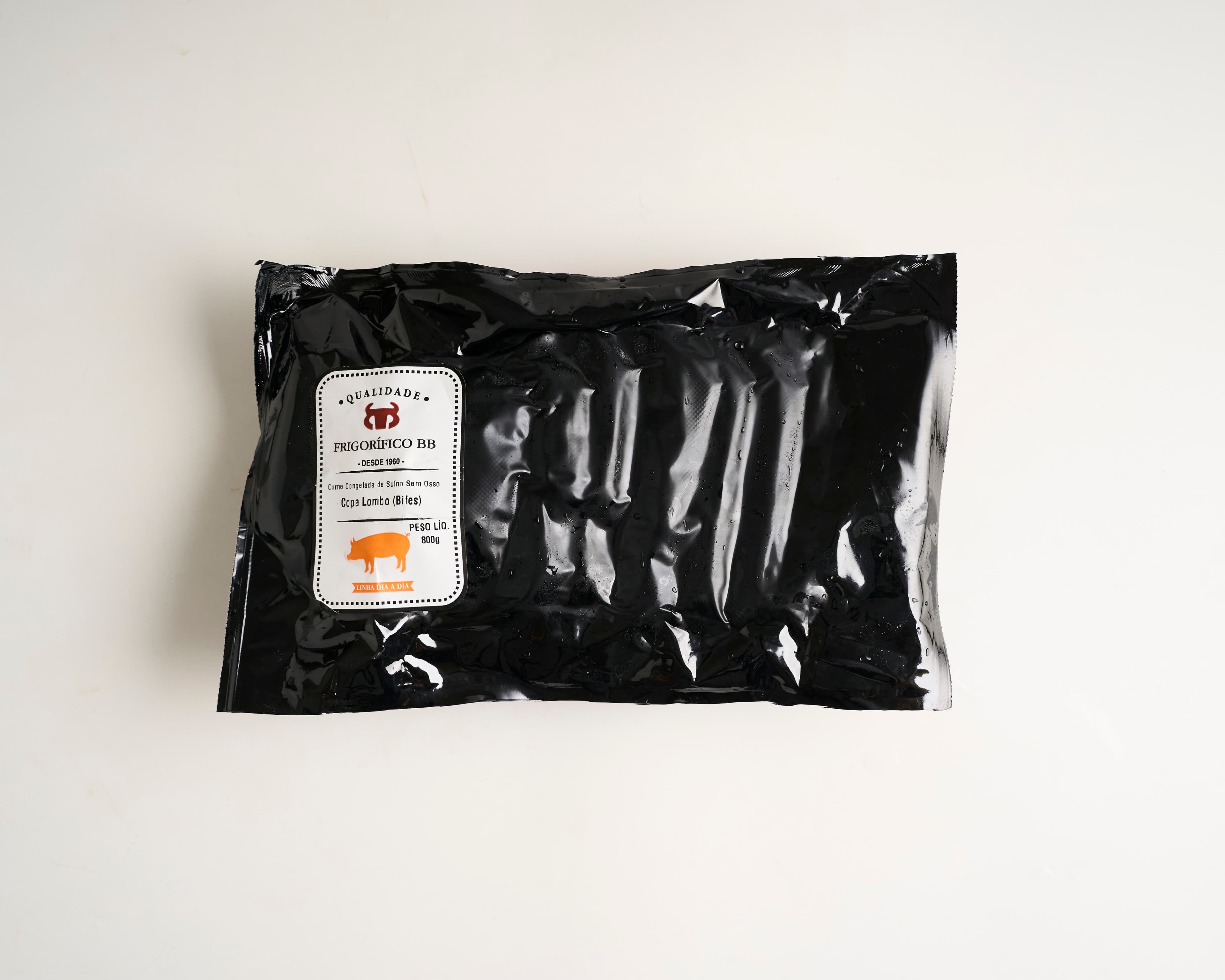 Copa de lombo suíno em bifes 800g