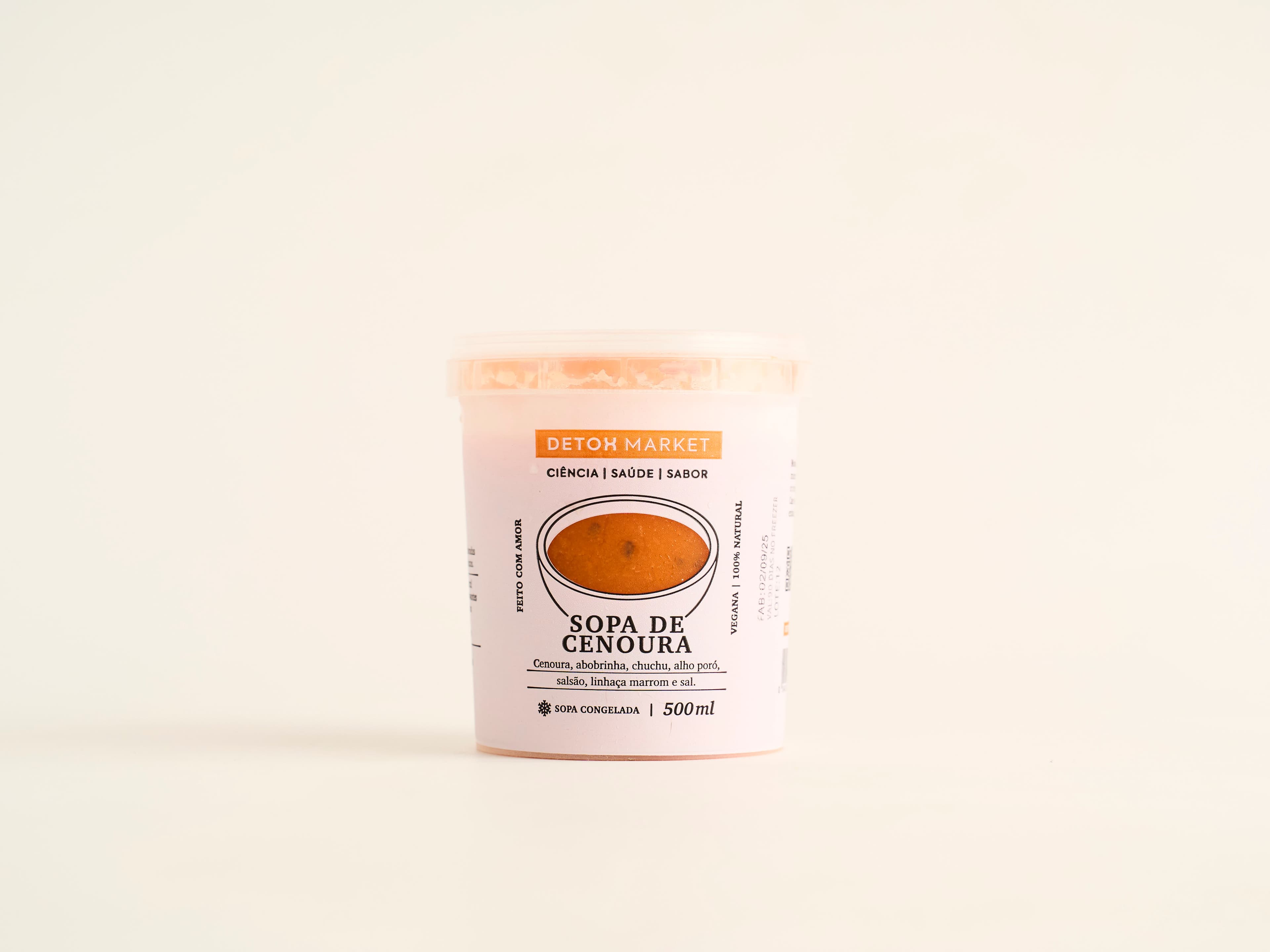 Sopa de cenoura 500ml