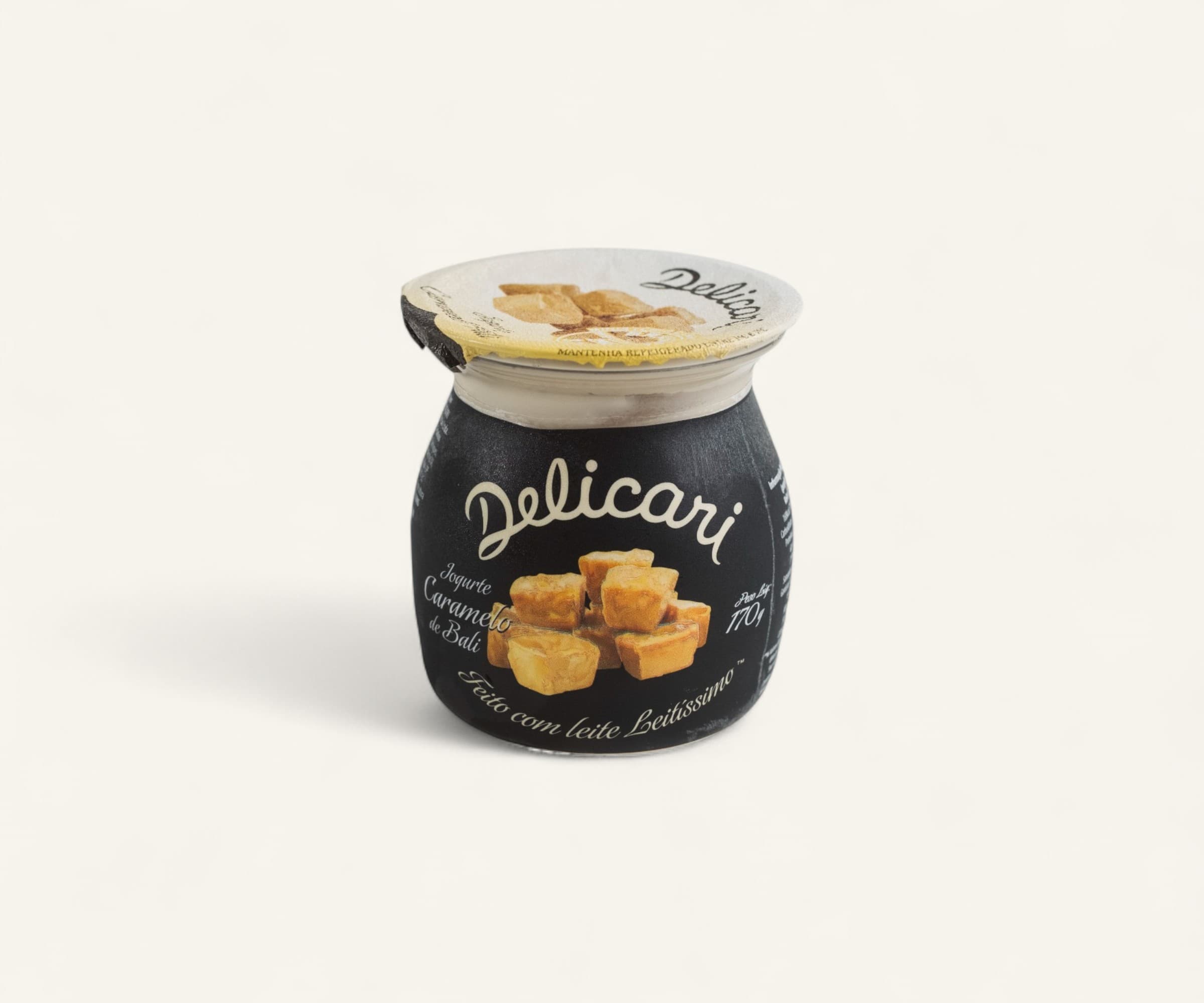 Iogurte de caramelo de Bali Delicari 170ml