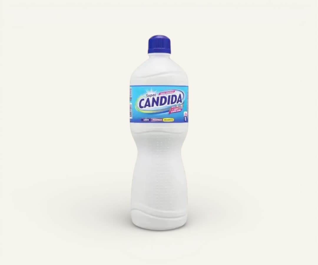 Água sanitária com cloro ativo Super Candida 1l