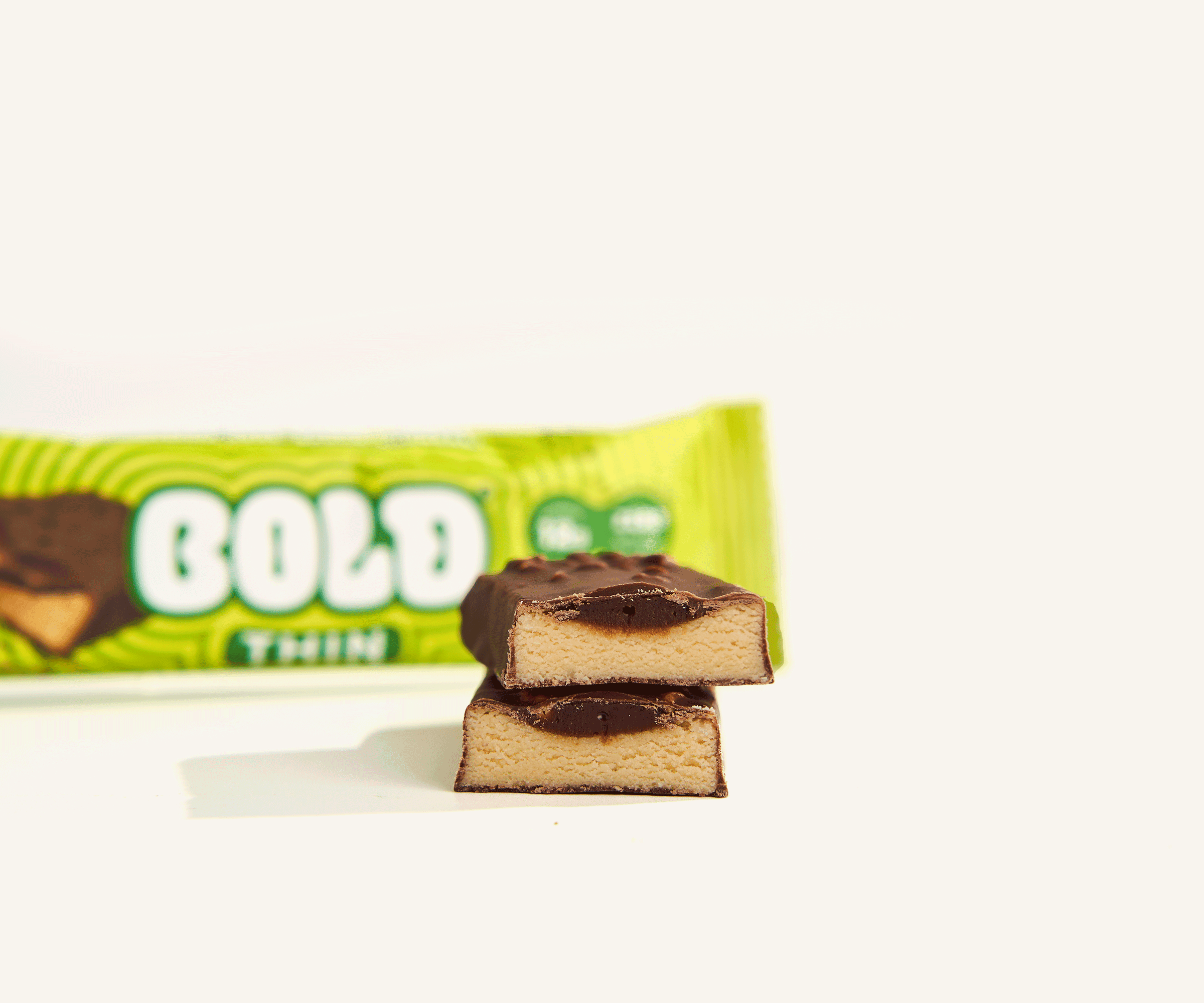 Barra de proteína Bold Thin 12g sabor bombom de coco 40g