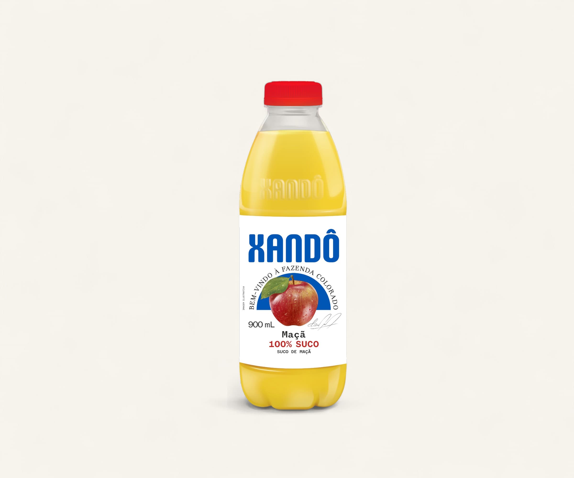Suco integral de maçã Xandô 900ml