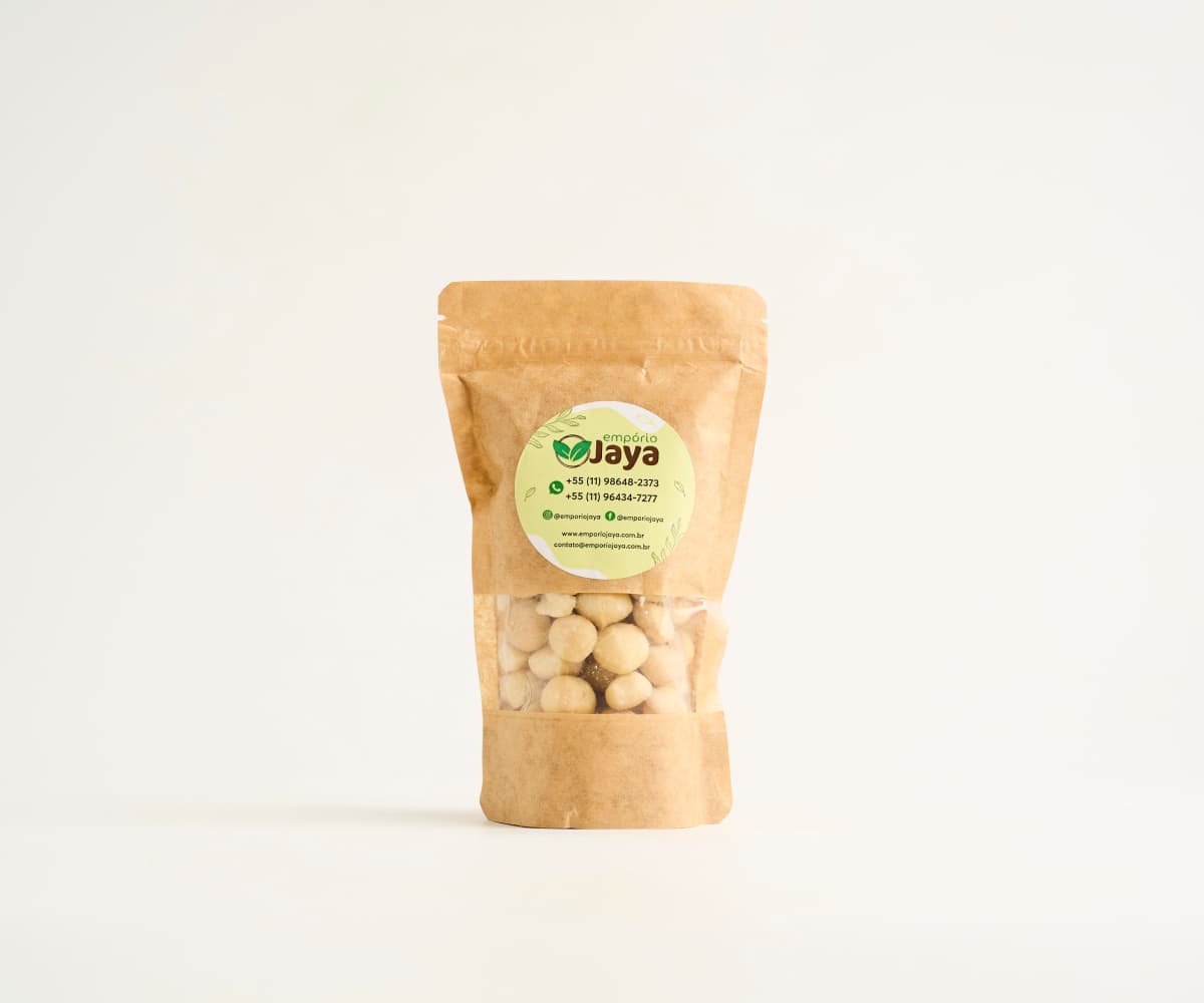 Macadâmia com sal 250g