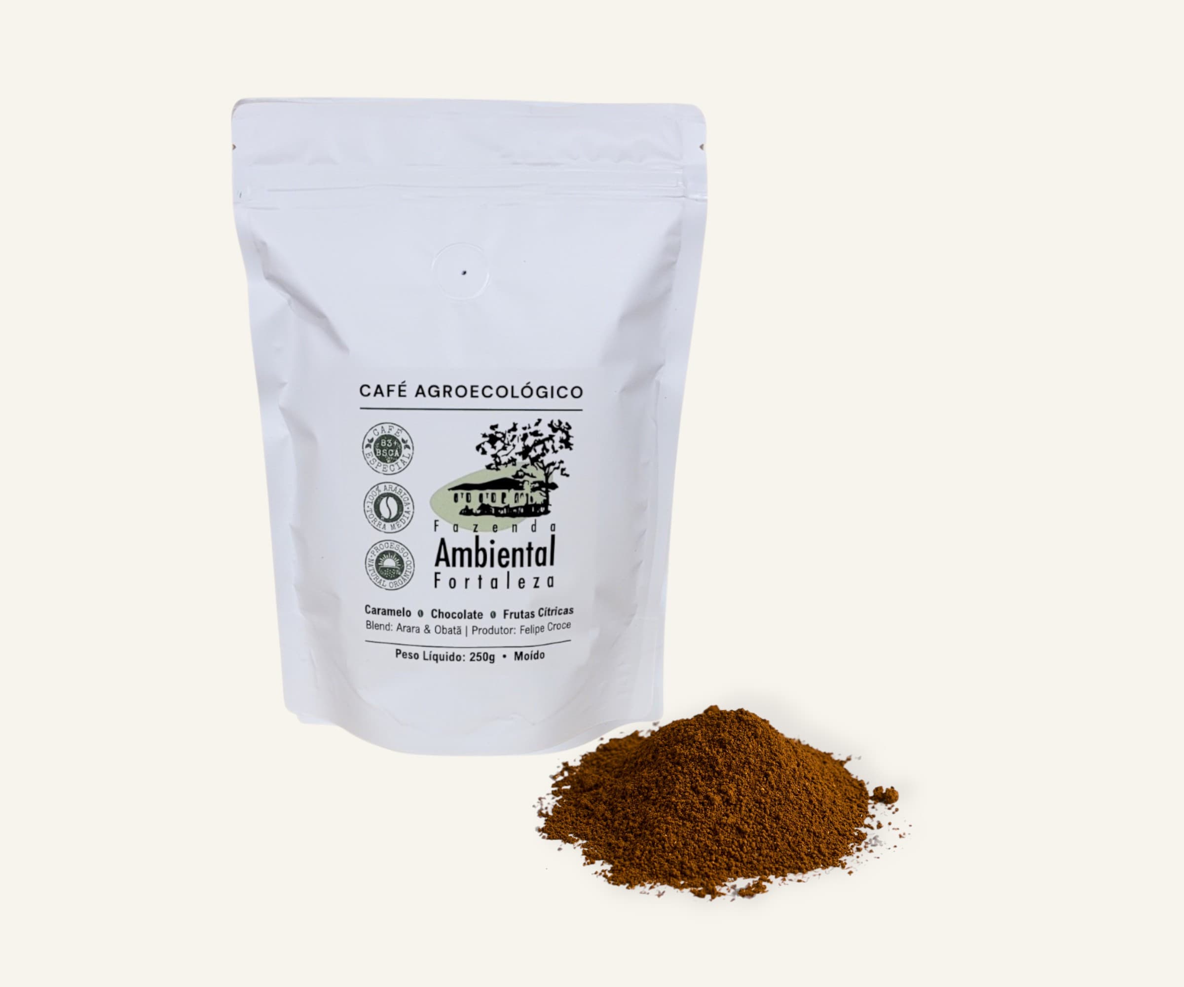 Café torrado e moído Reserva Arara 250g