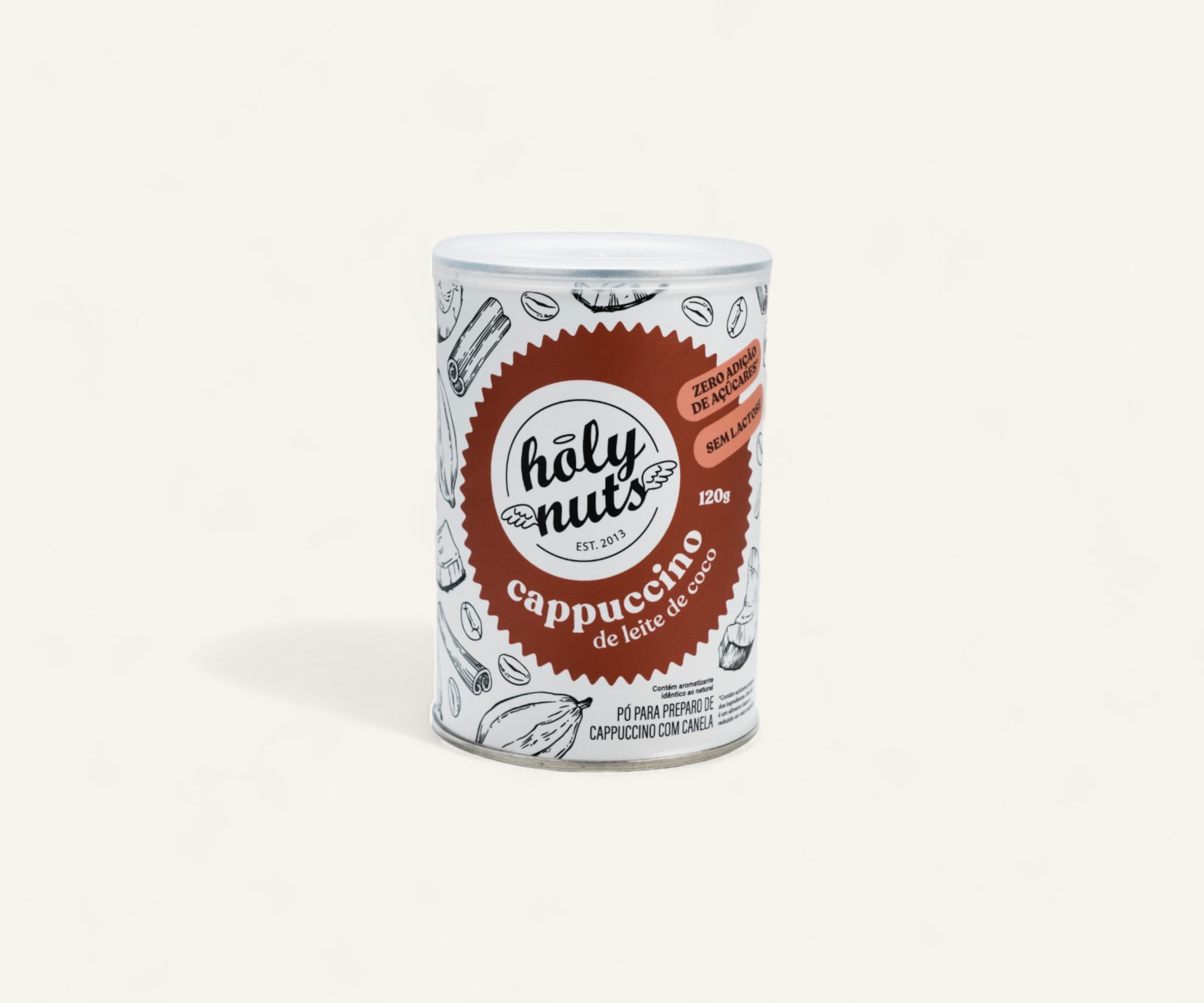 Cappuccino de leite de coco 120g