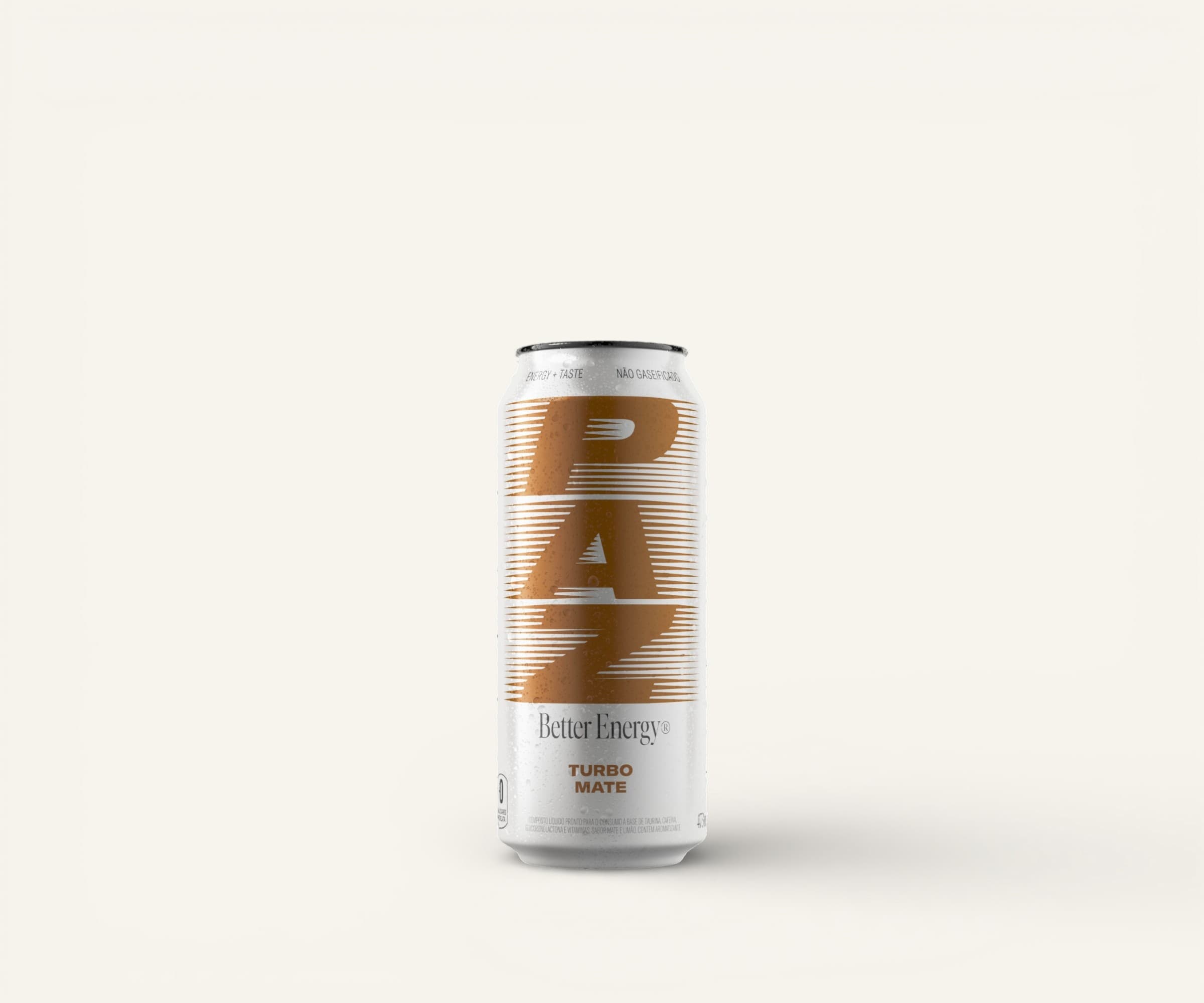 Bebida energética Turbo Mate PAZ 473ml