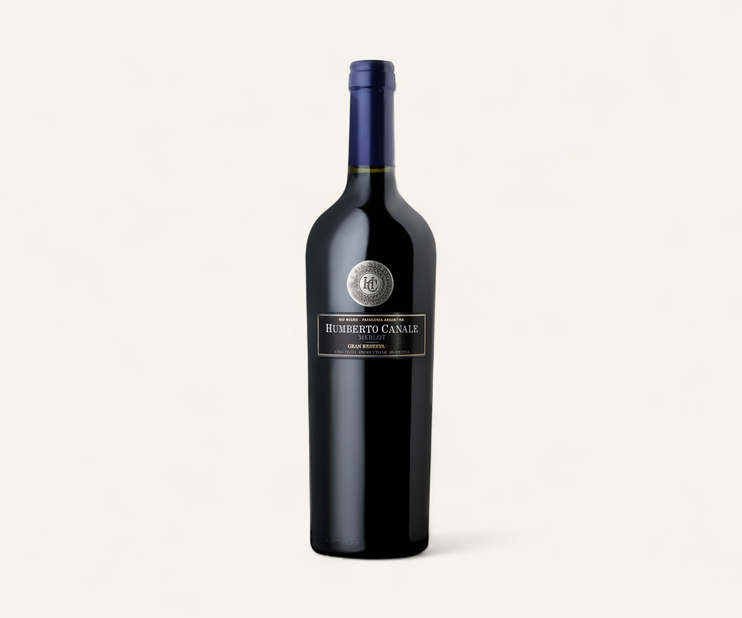Vinho tinto argentino Gran Reserva merlot Humberto Canale 750ml