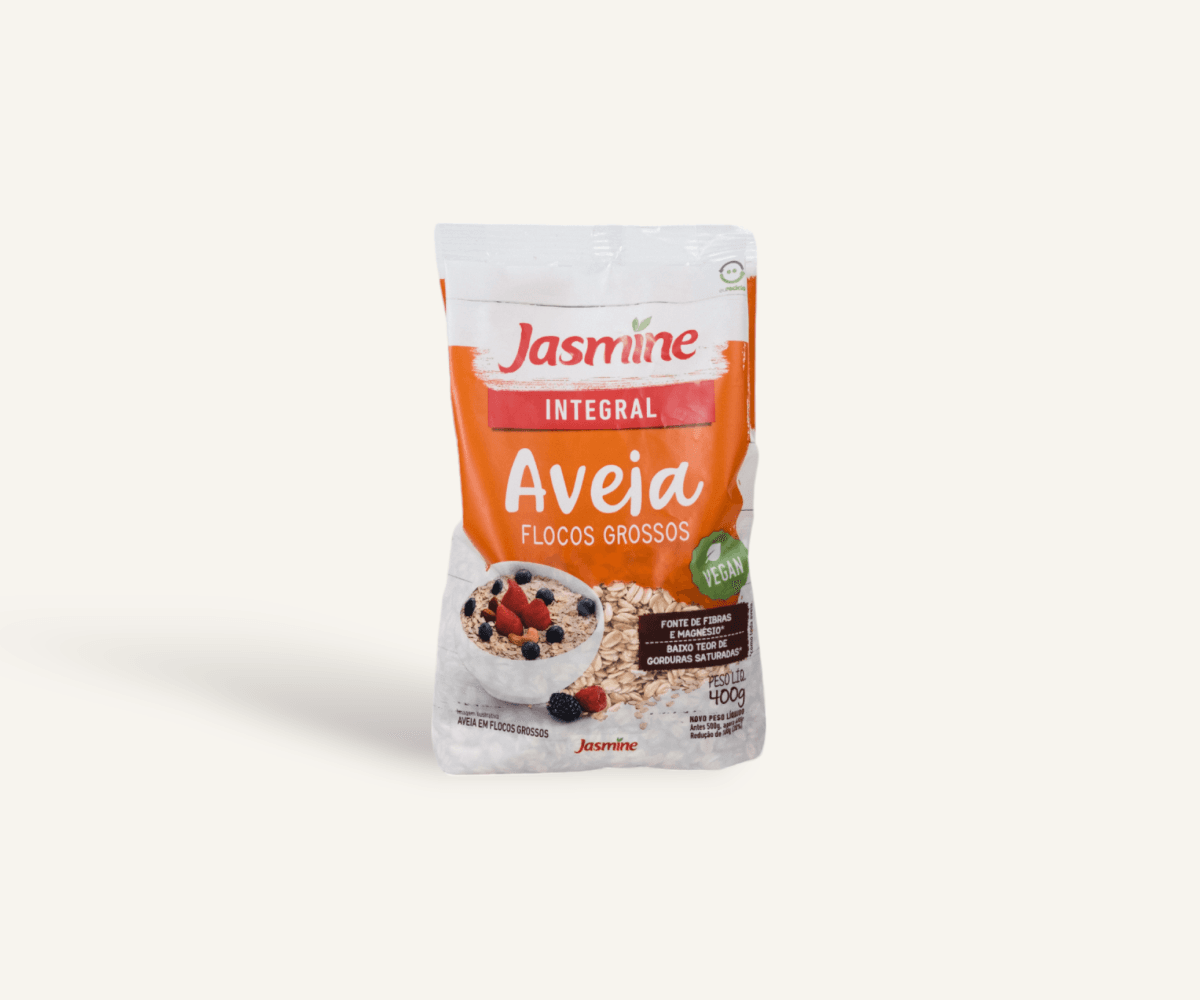 Aveia integral em flocos grossos 400g