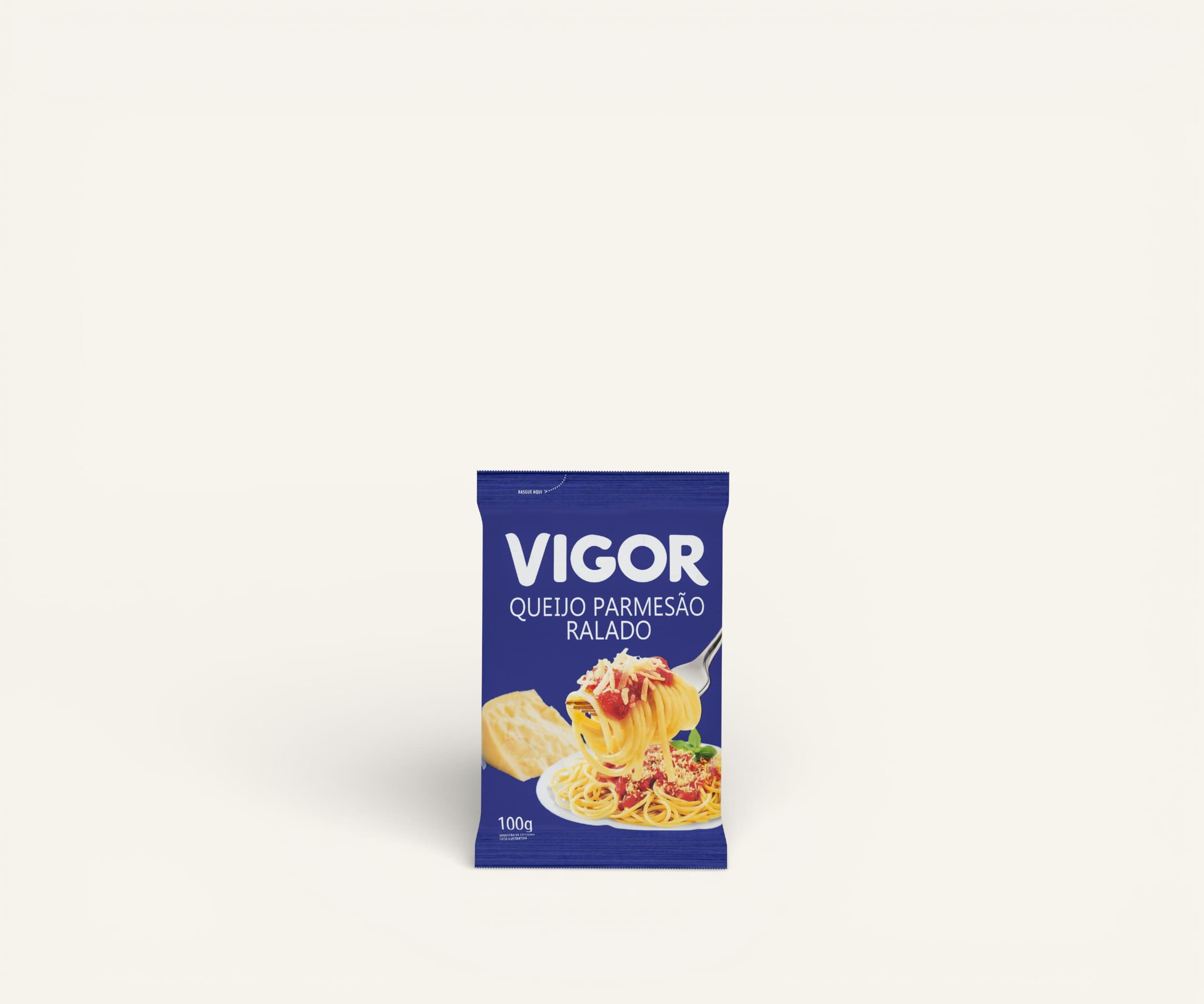 Queijo parmesão ralado Vigor 100g