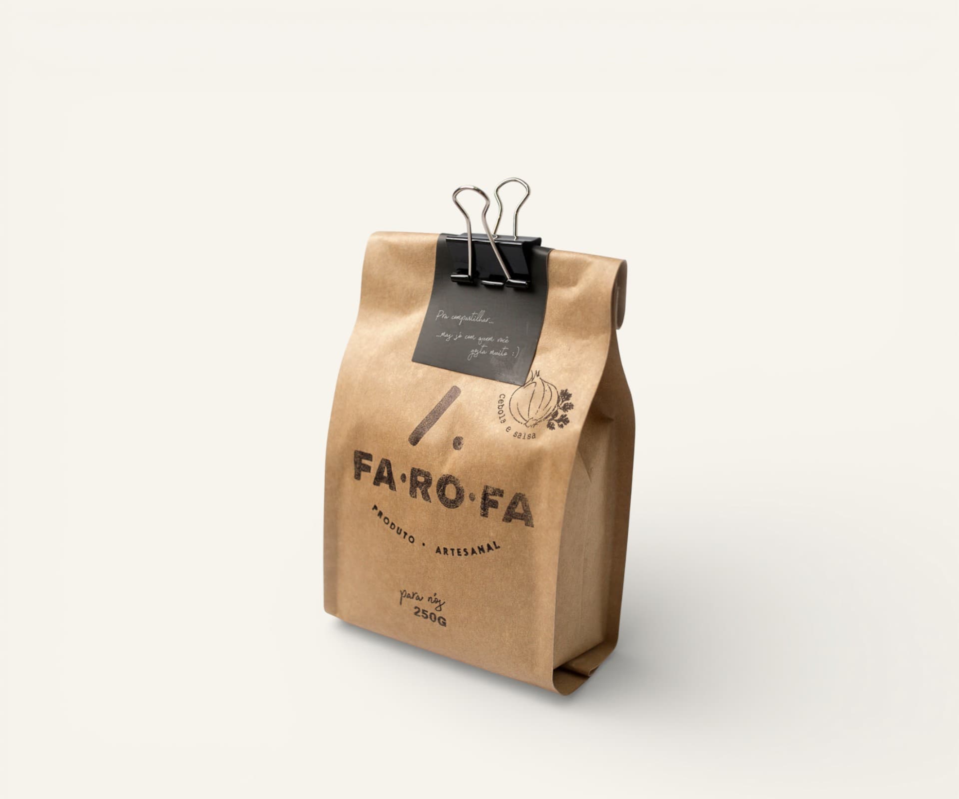 Farofa de cebola e salva 250g