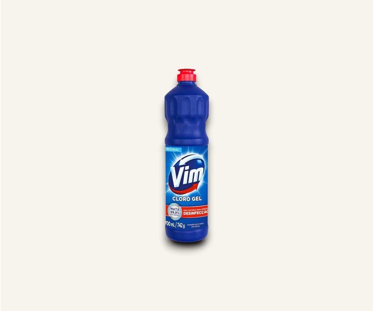 Desinfetante para uso geral cloro em gel Vim 700ml