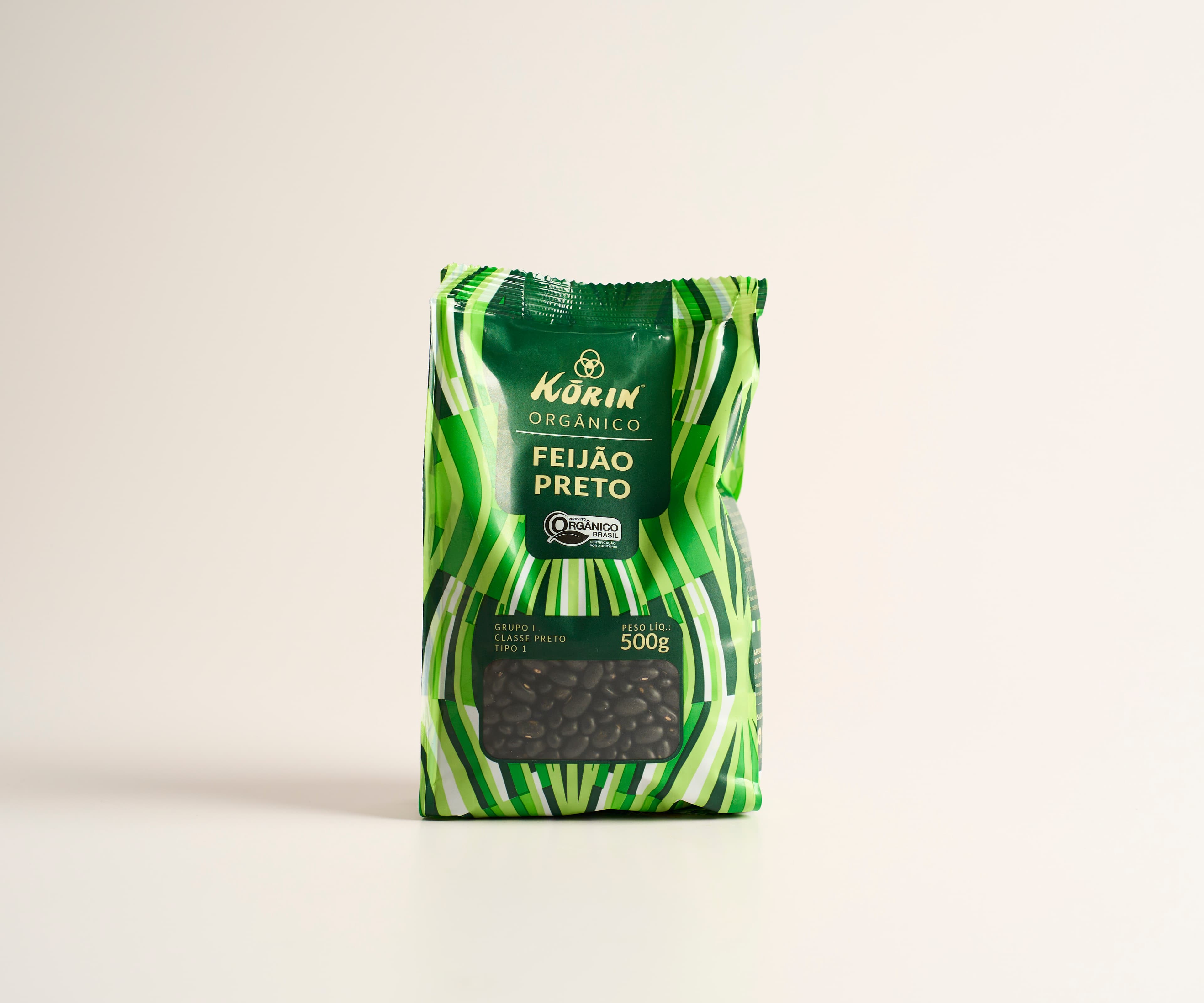 Feijão preto orgânico 500g