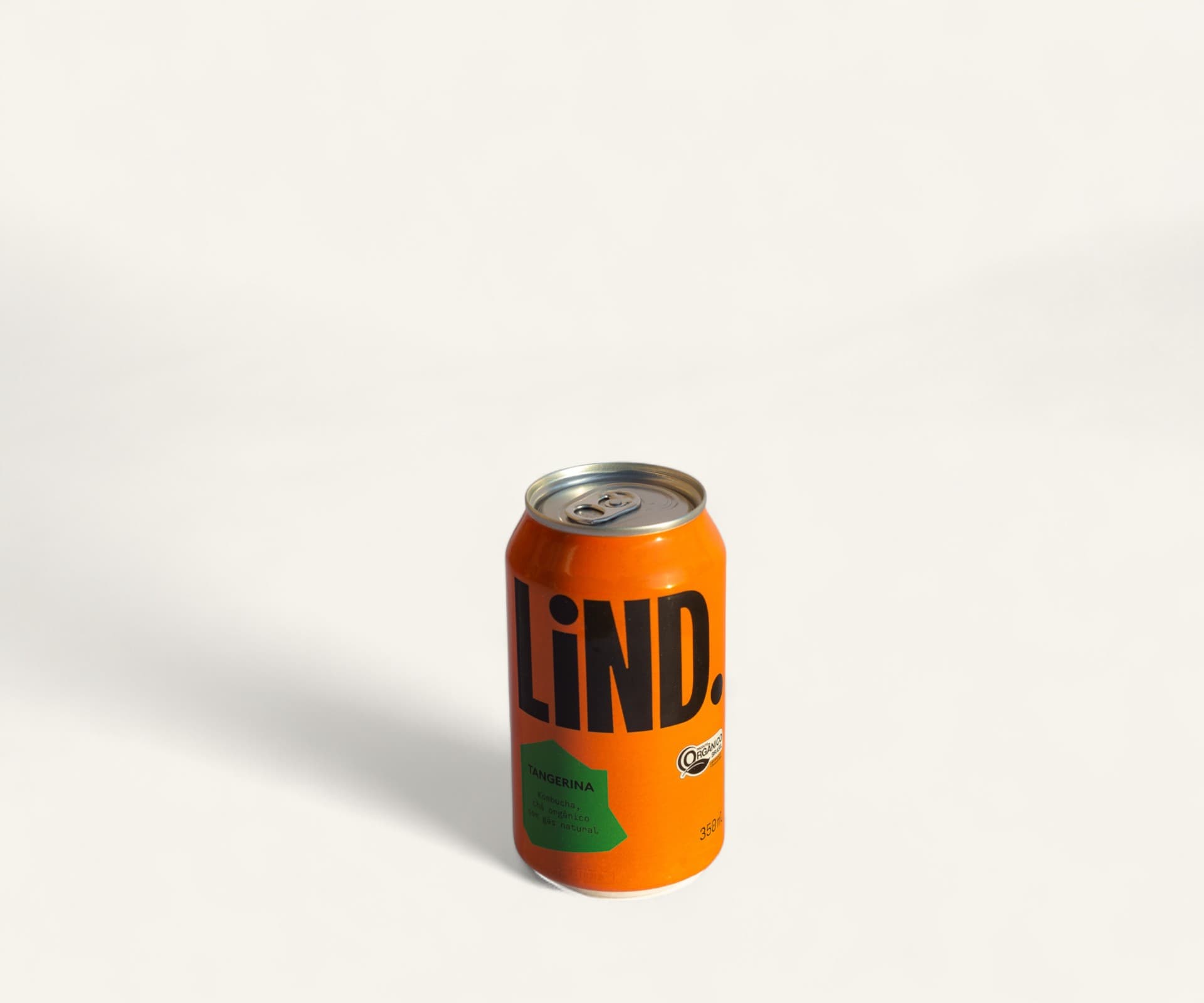 Kombucha orgânica sabor tangerina 350ml