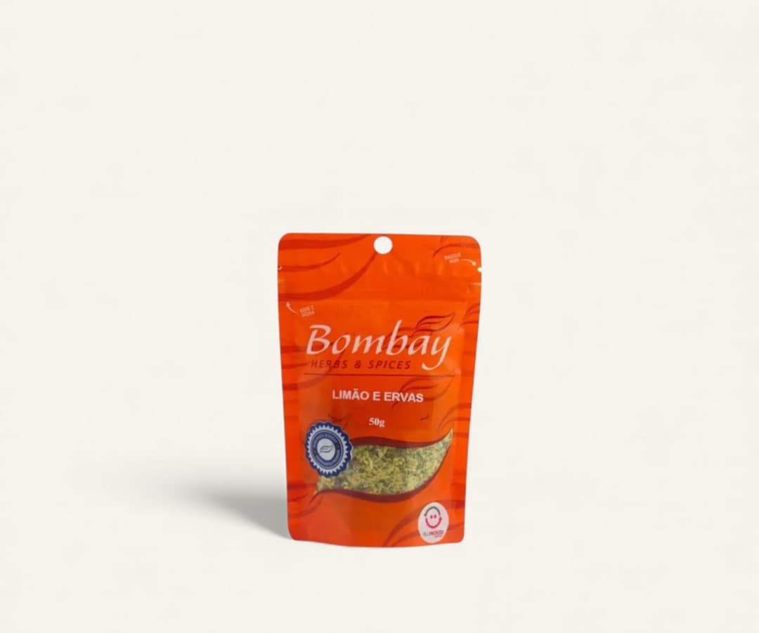 Limão e ervas Bombay 50g