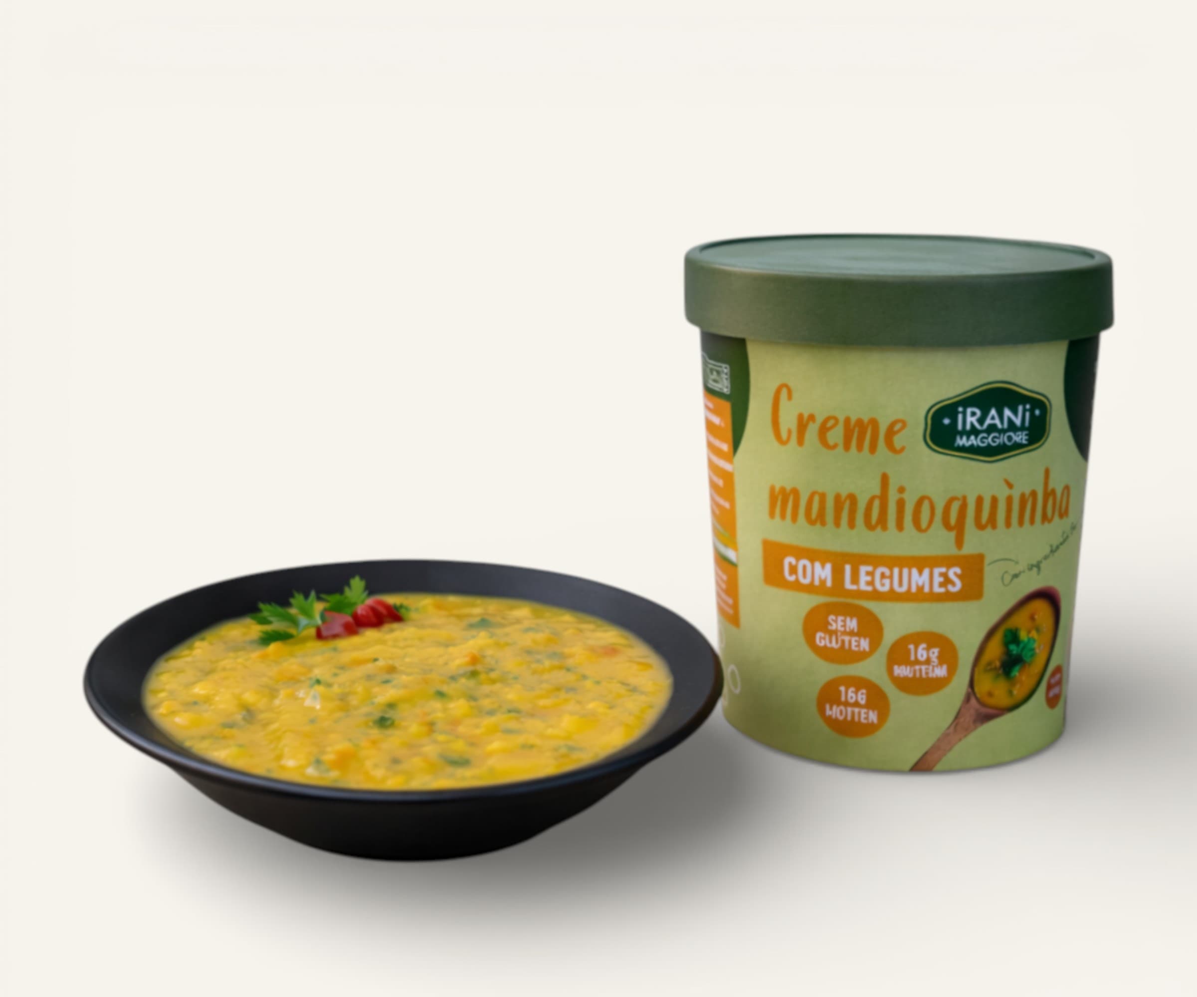 Creme de mandioquinha sem glúten 400g