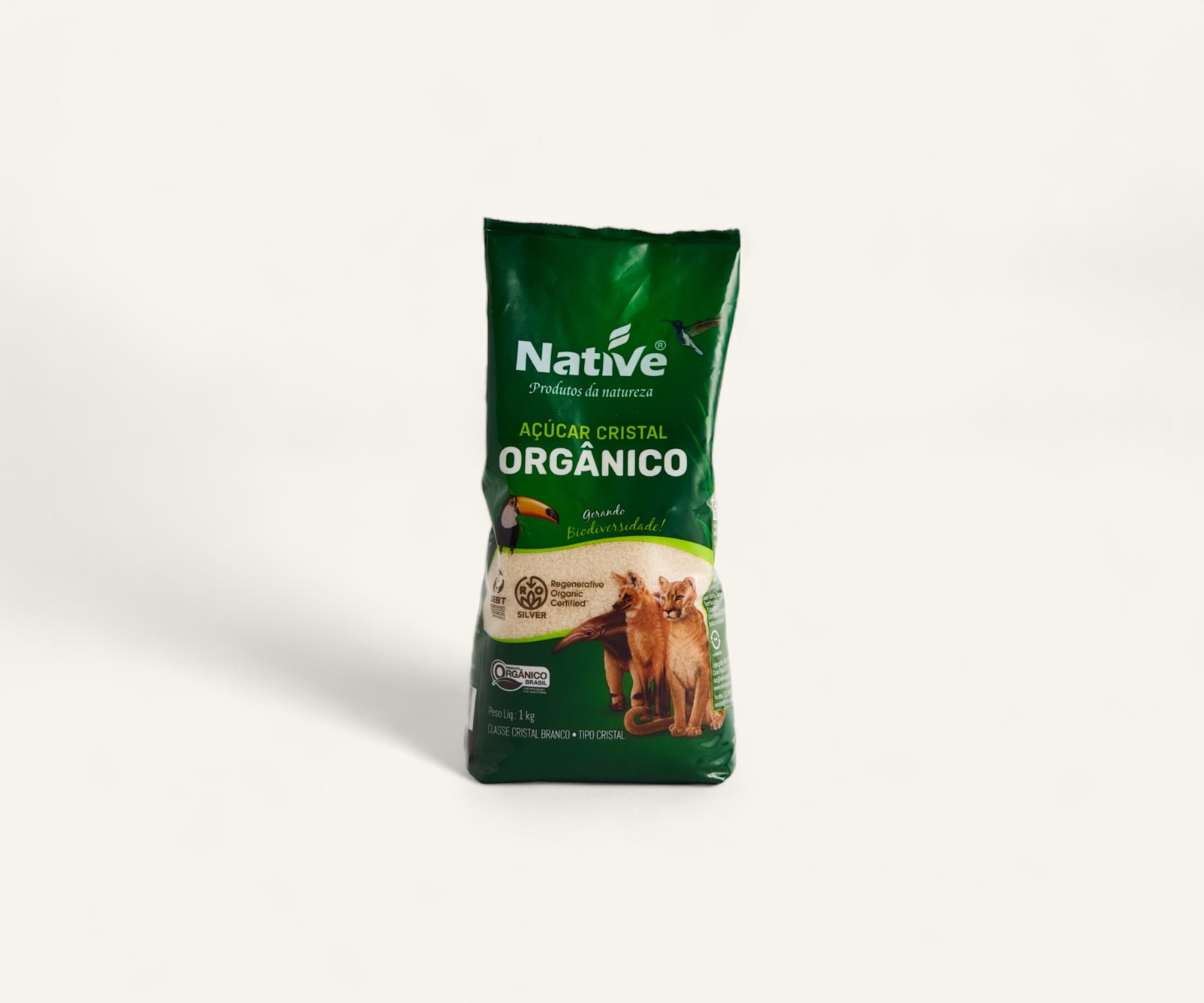 Açúcar orgânico Native 1kg