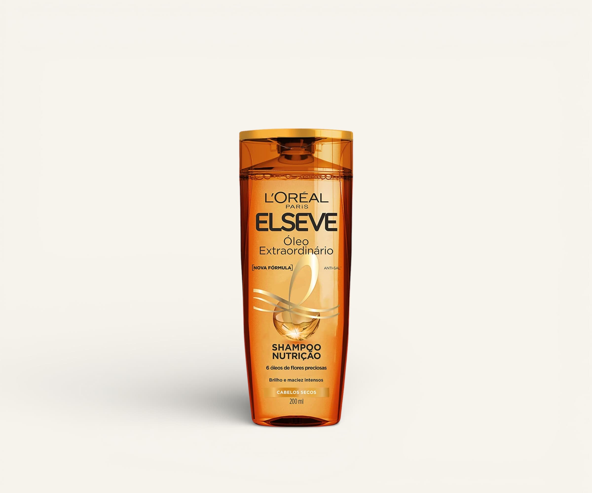 Shampoo Elseve Óleo Extraordinário nutrição 200ml