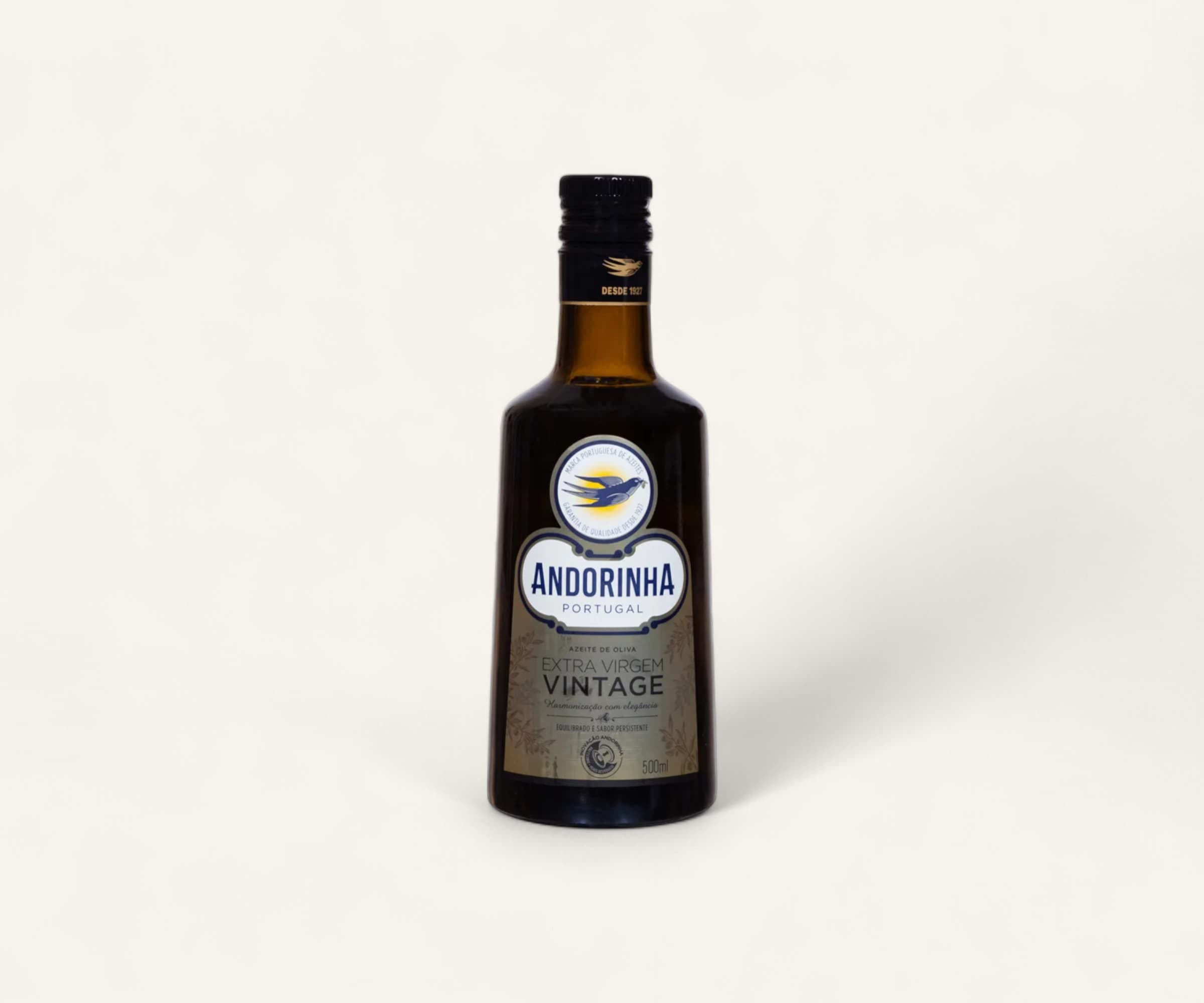 Azeite de oliva extra virgem vintage Andorinha 500ml