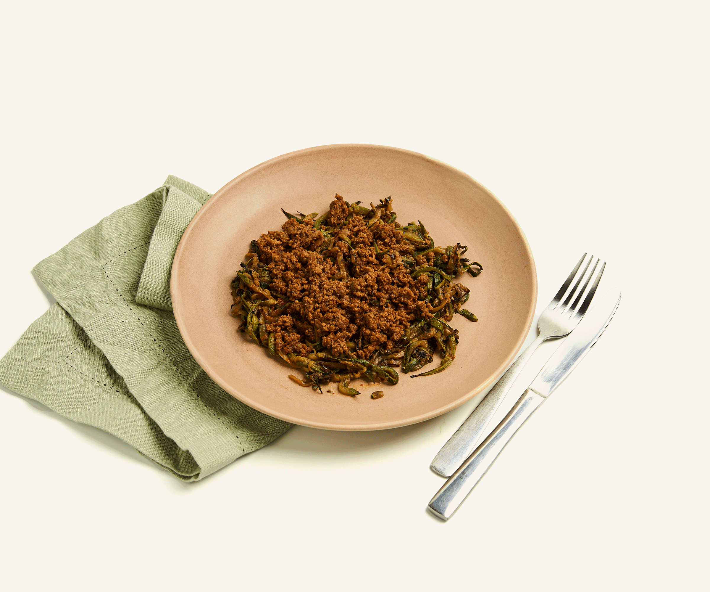 Espaguete de abobrinha à bolonhesa 250g