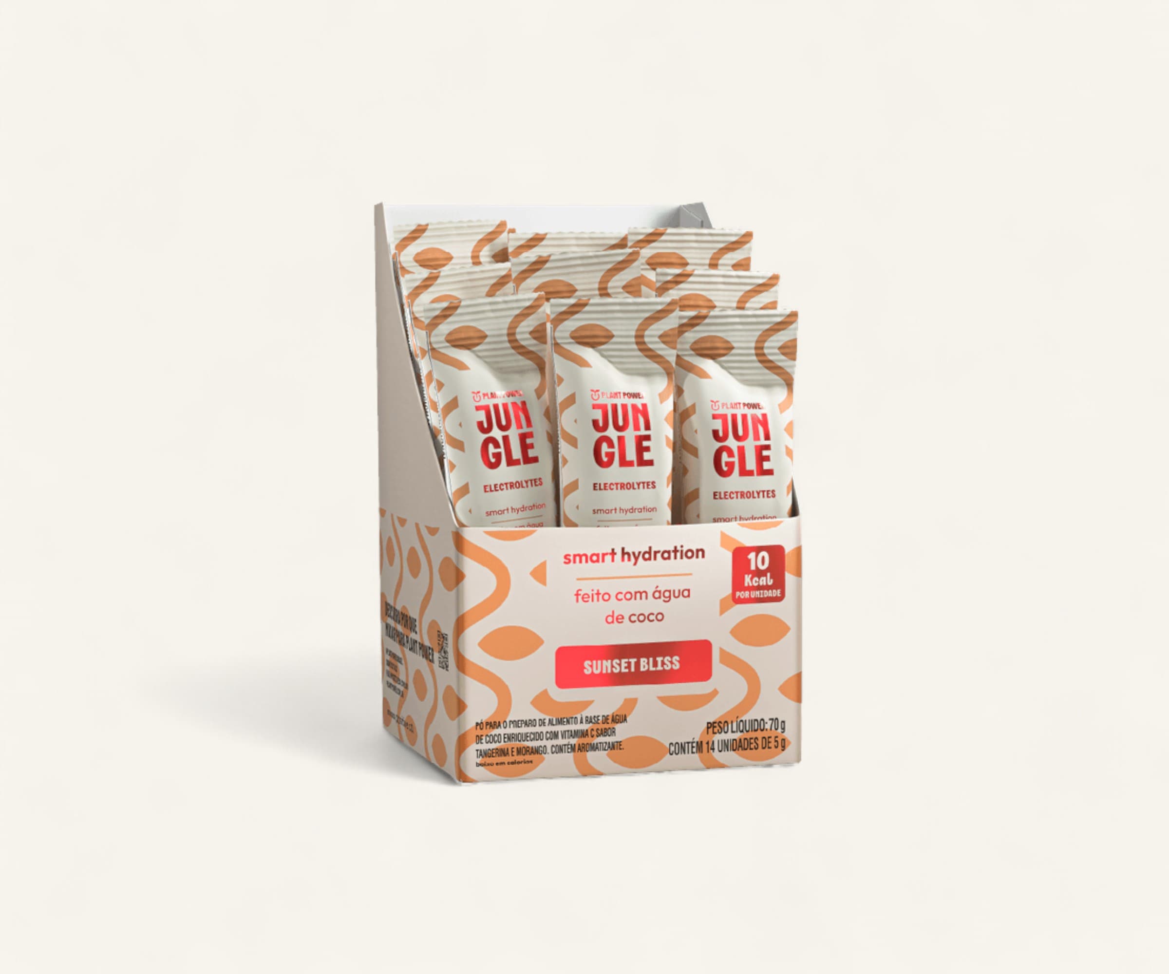 Jungle Electrolytes sabor sunset bliss low carb 14x5g