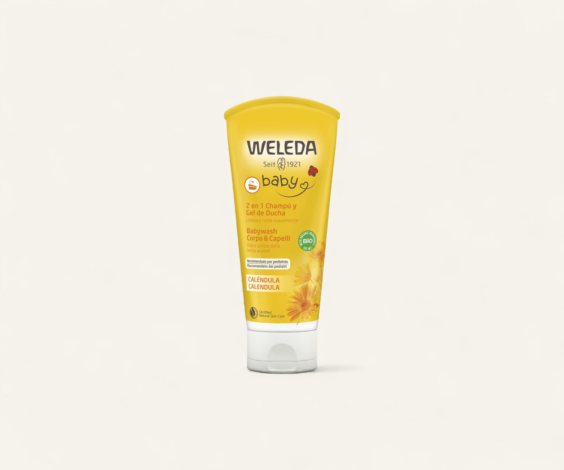 Shampoo e sabonete Baby calêndula Weleda 200ml
