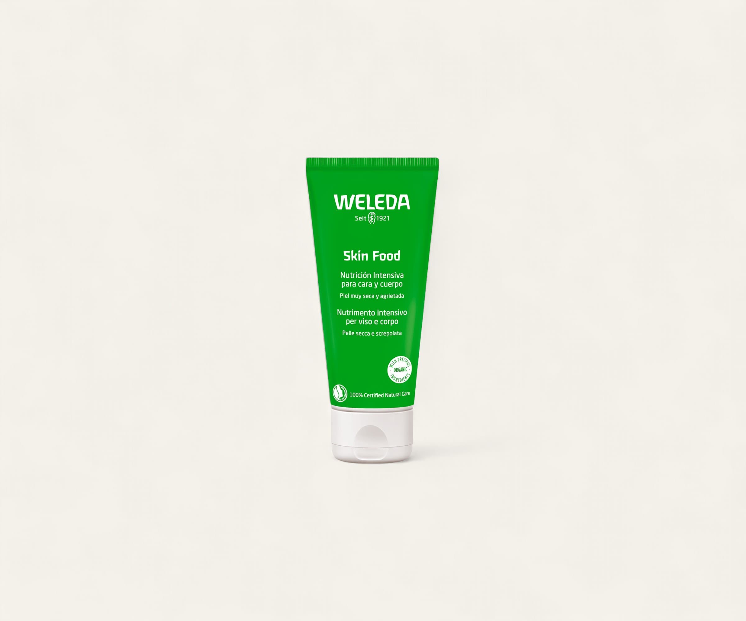 Creme hidratante multifuncional skin food Weleda 75ml