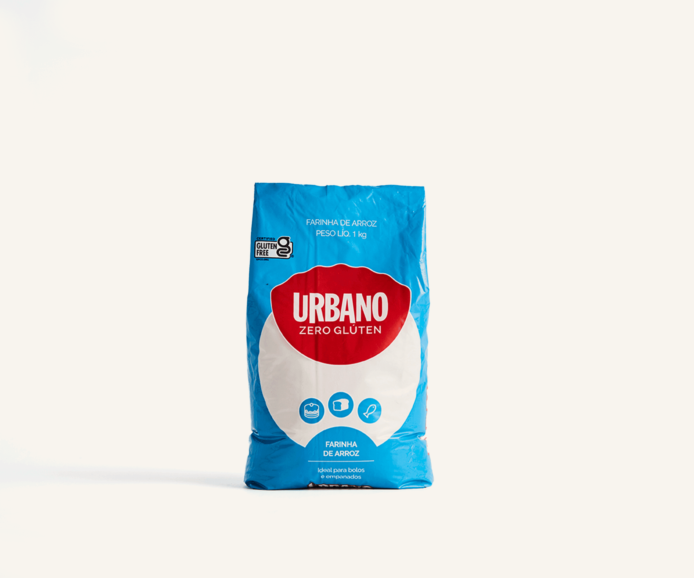 Farinha de arroz sem glúten 1kg