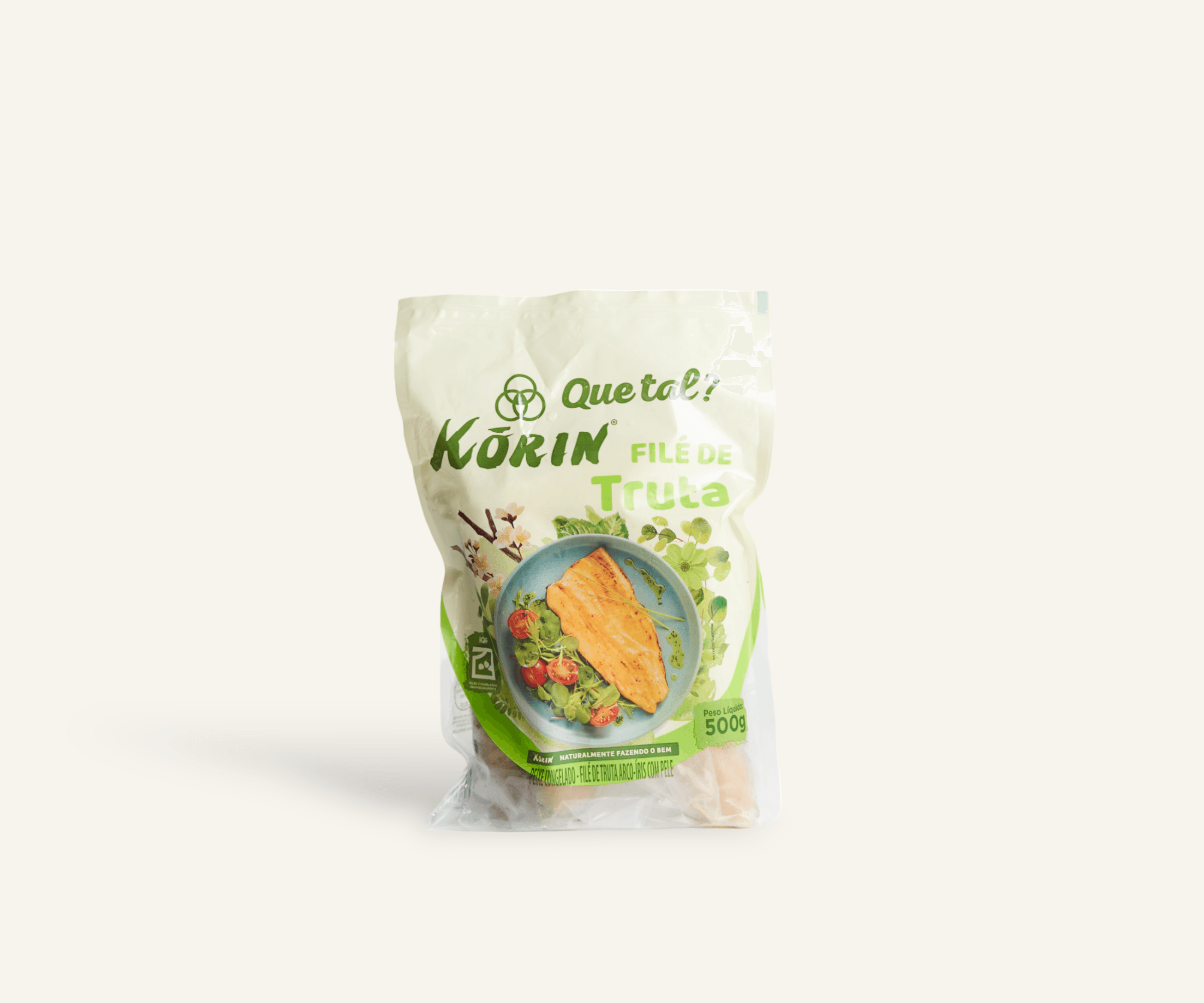 Filé de truta korin congelado 500g