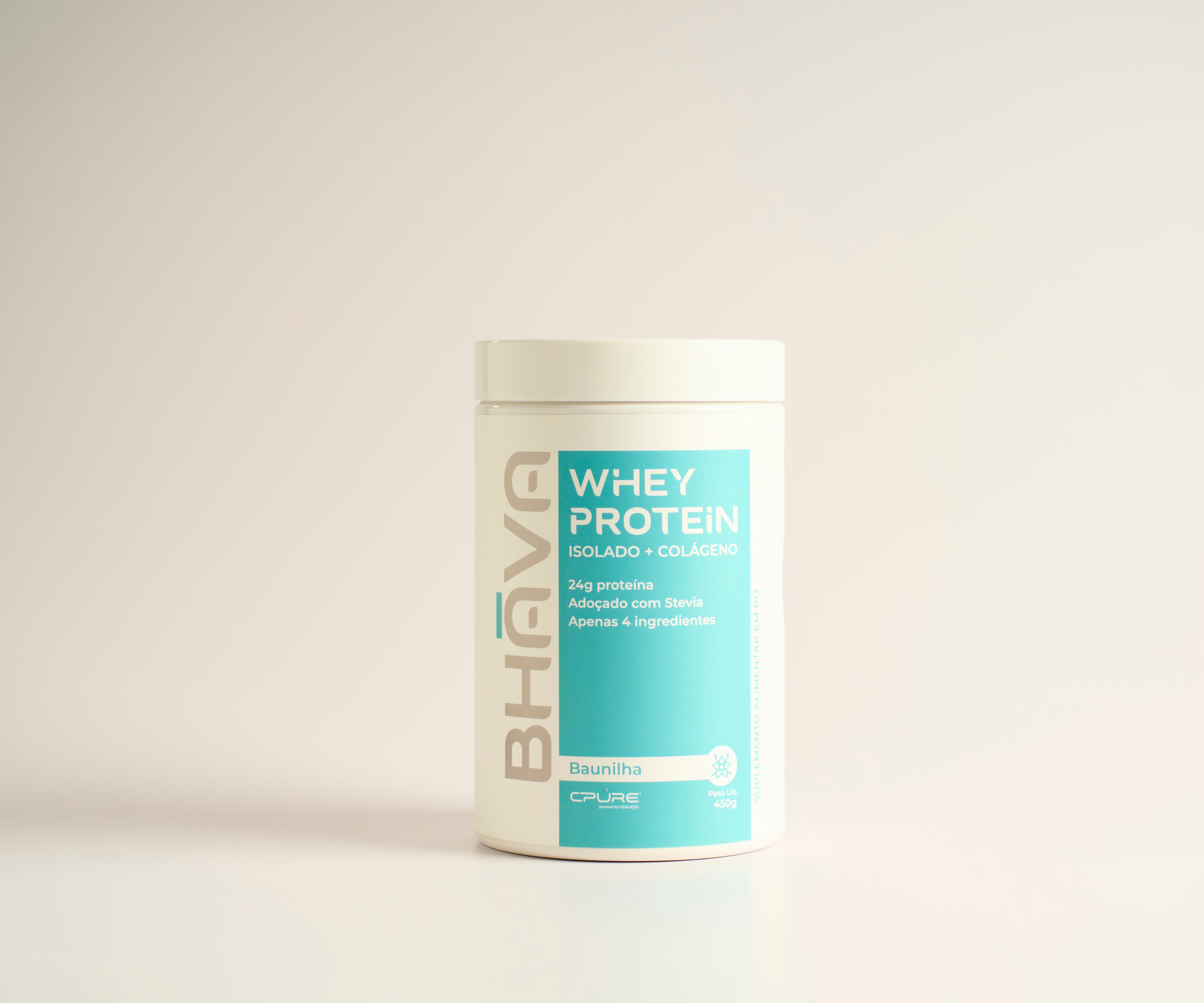 Suplemento whey protein isolado sabor baunilha 450g