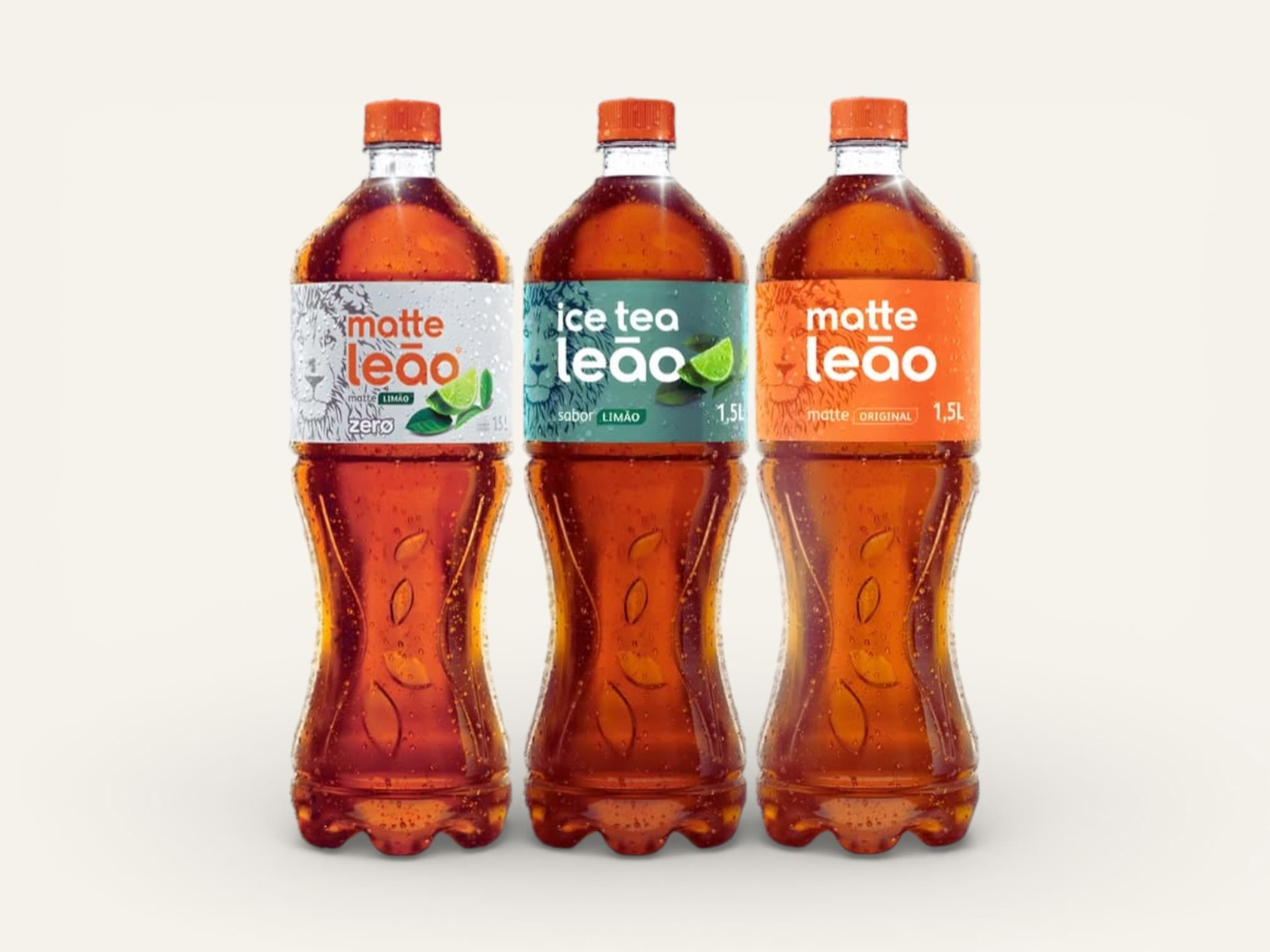 Banner de Leão Ice Tea