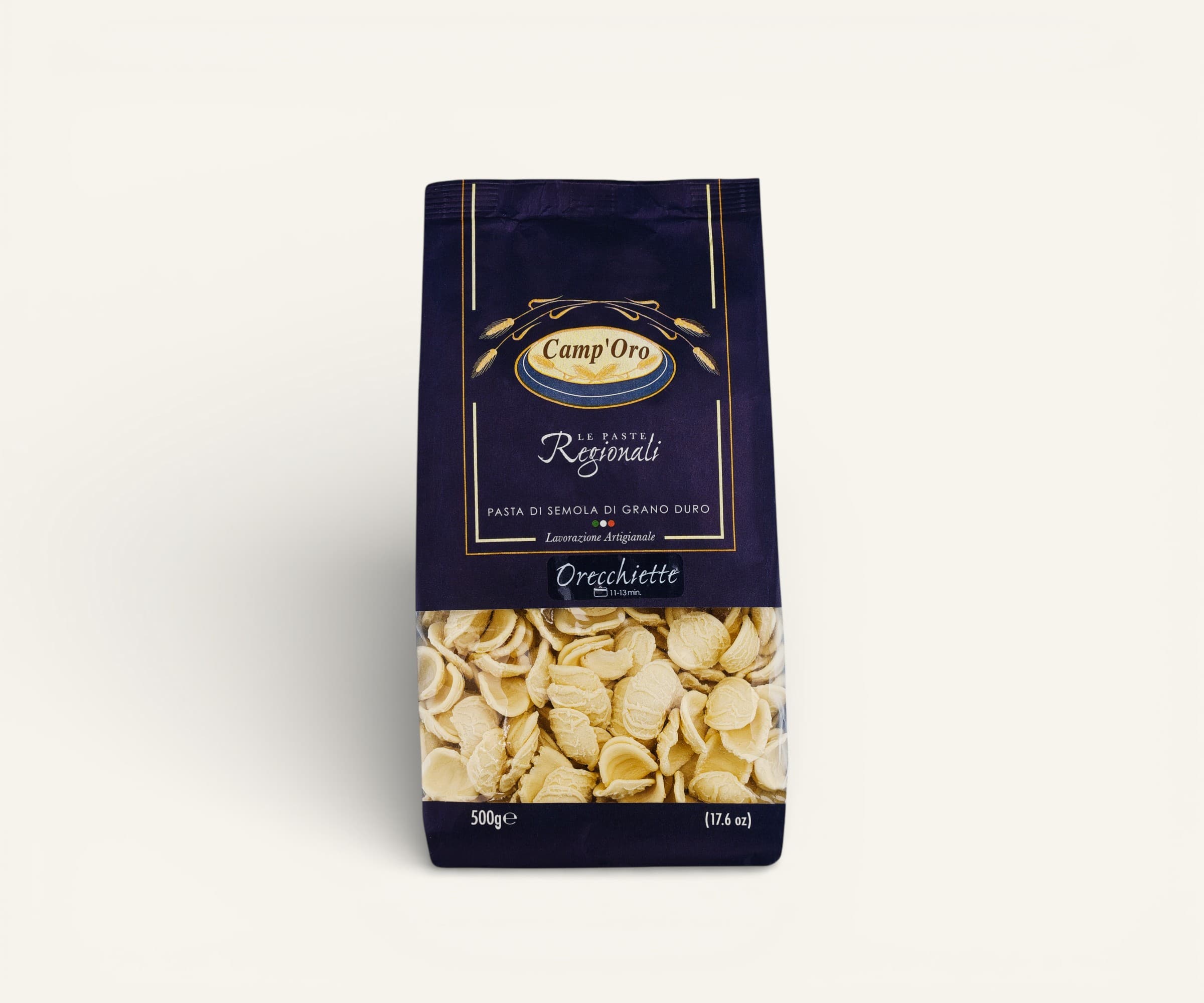 Pasta di semola di grano duro Le Paste Regionali orecchiette 500g