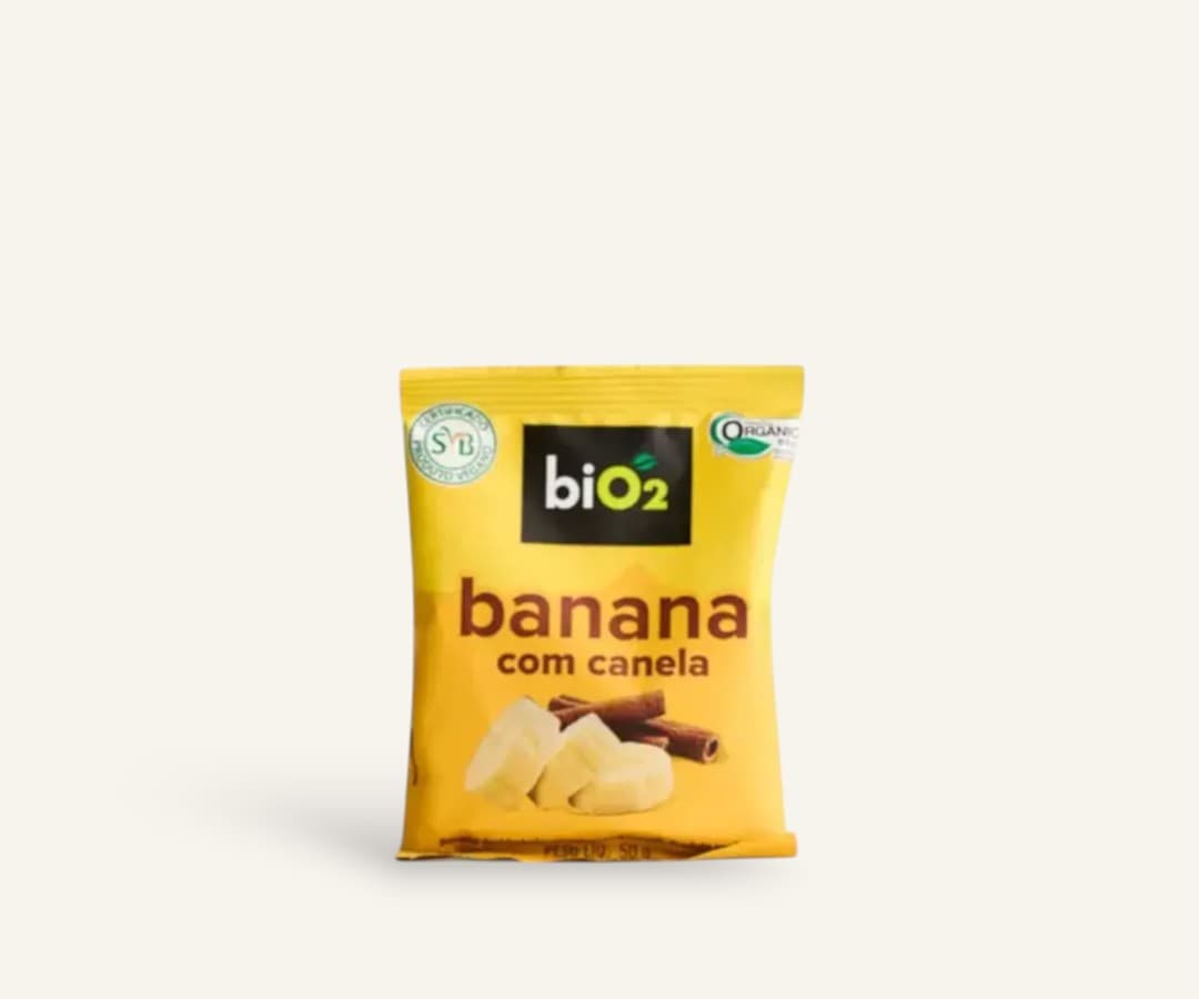 Snack de banana com canela 50g