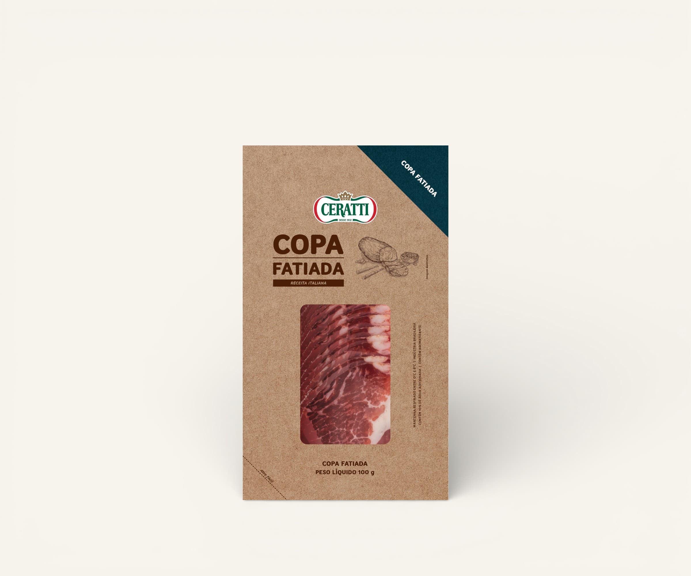 Copa fatiada Ceratti 100g
