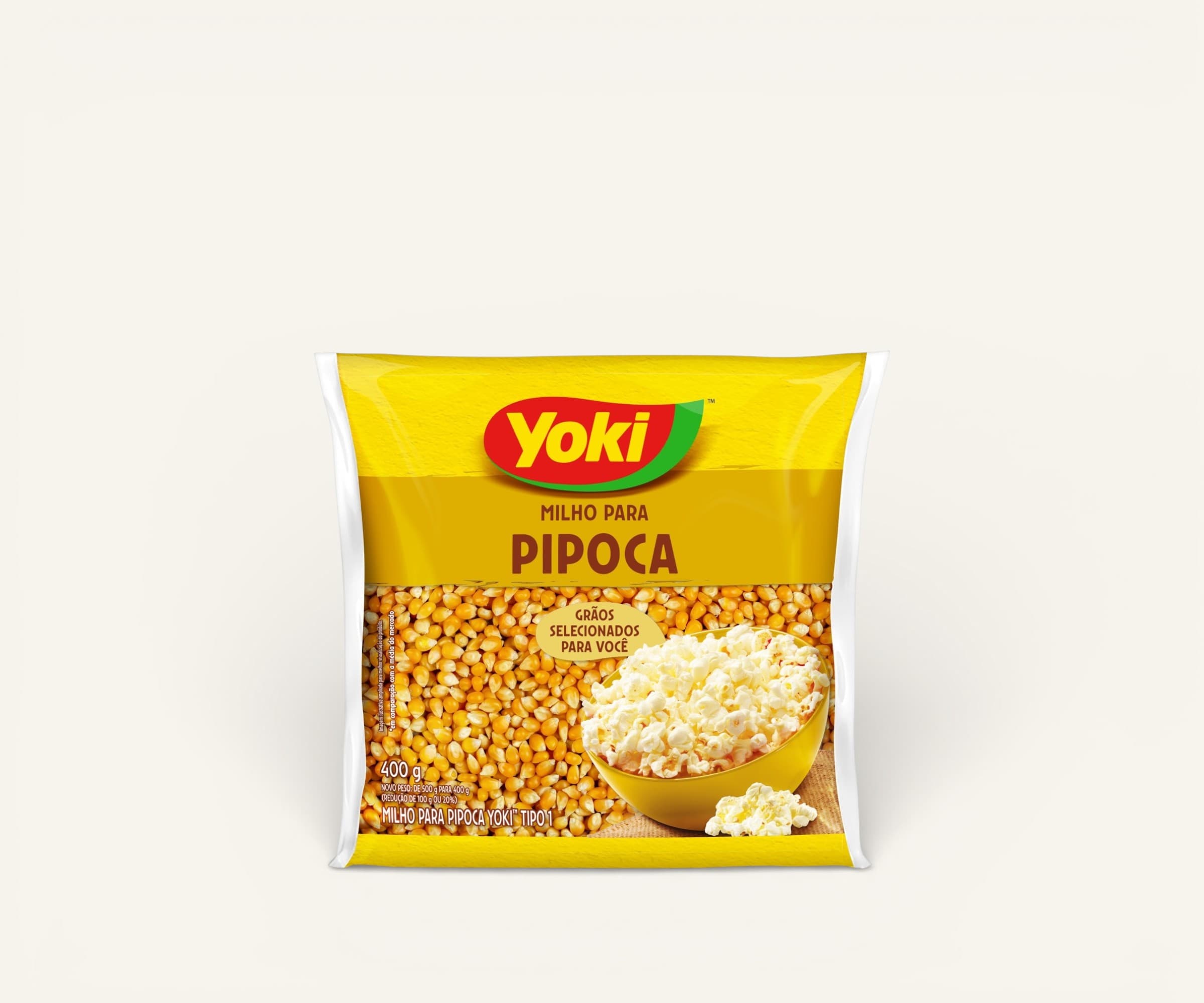 Milho para pipoca Yoki 400g