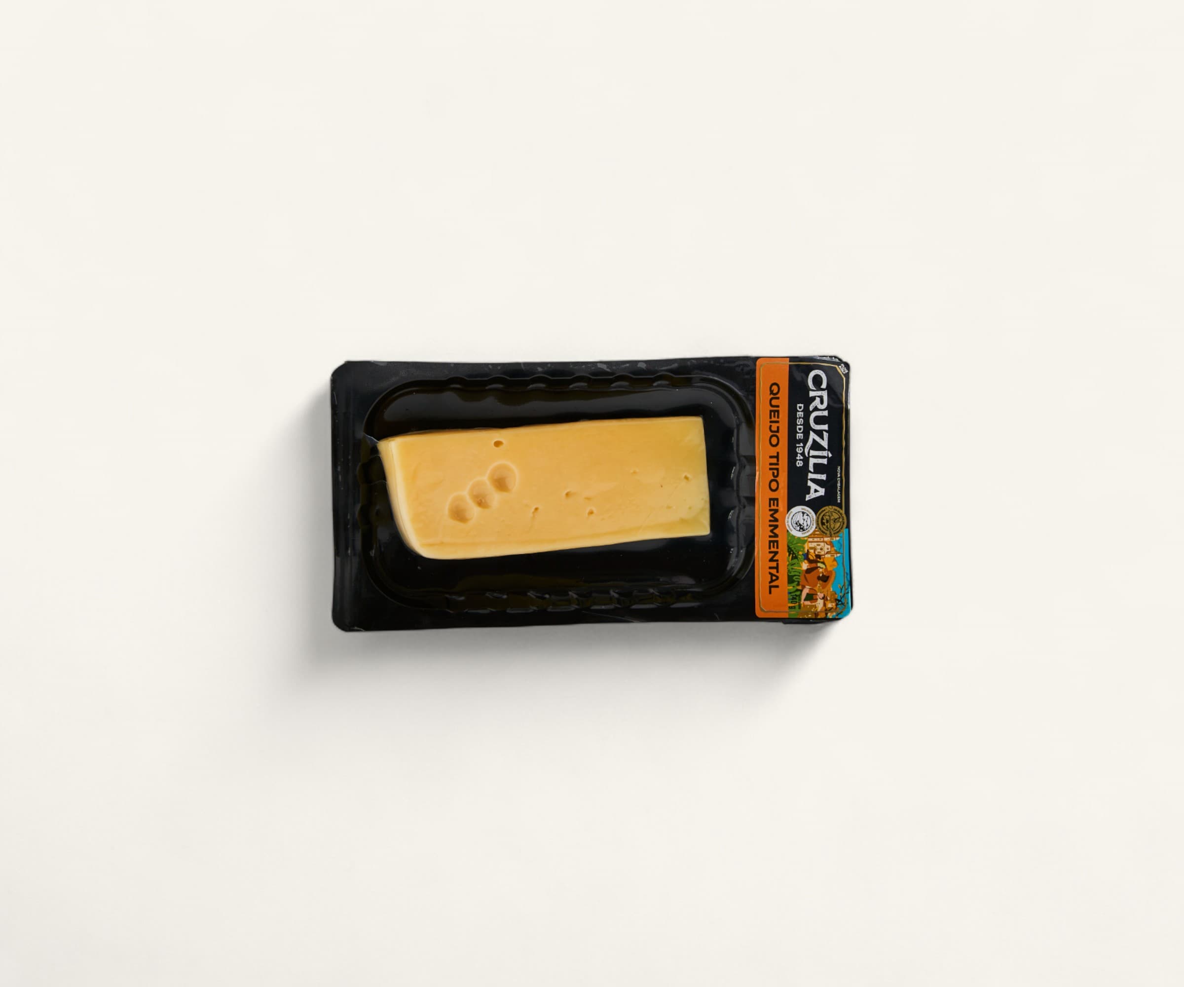 Queijo emmental skinpack 140g