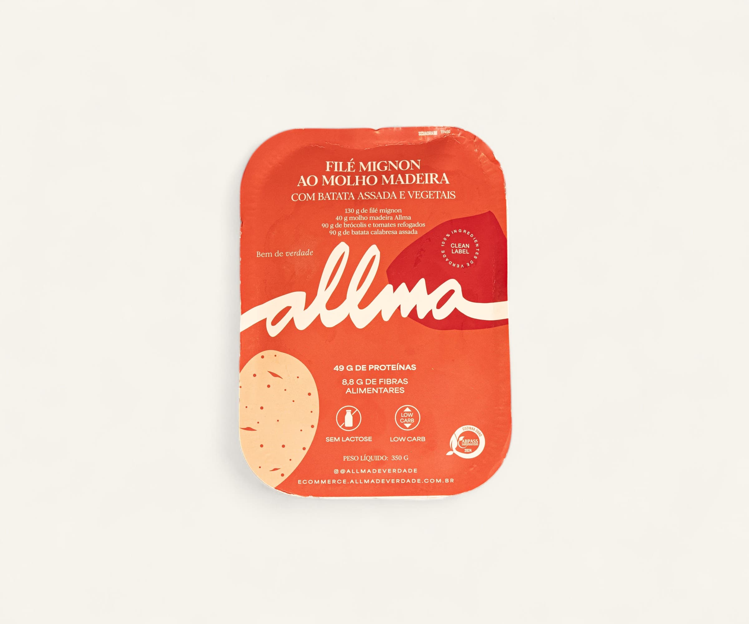 Filé mignon ao molho madeira 350g