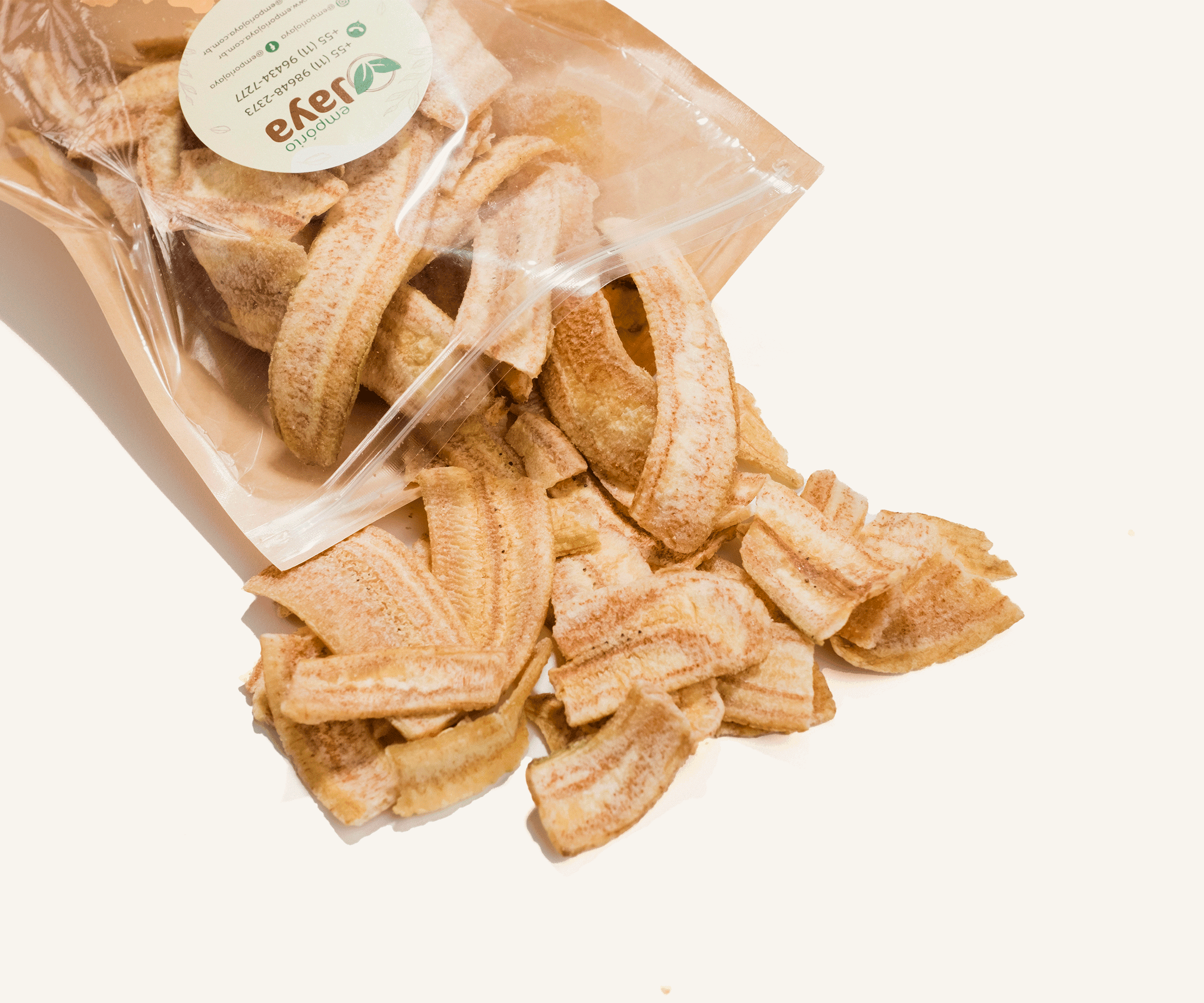 Chips de banana salgada 150g