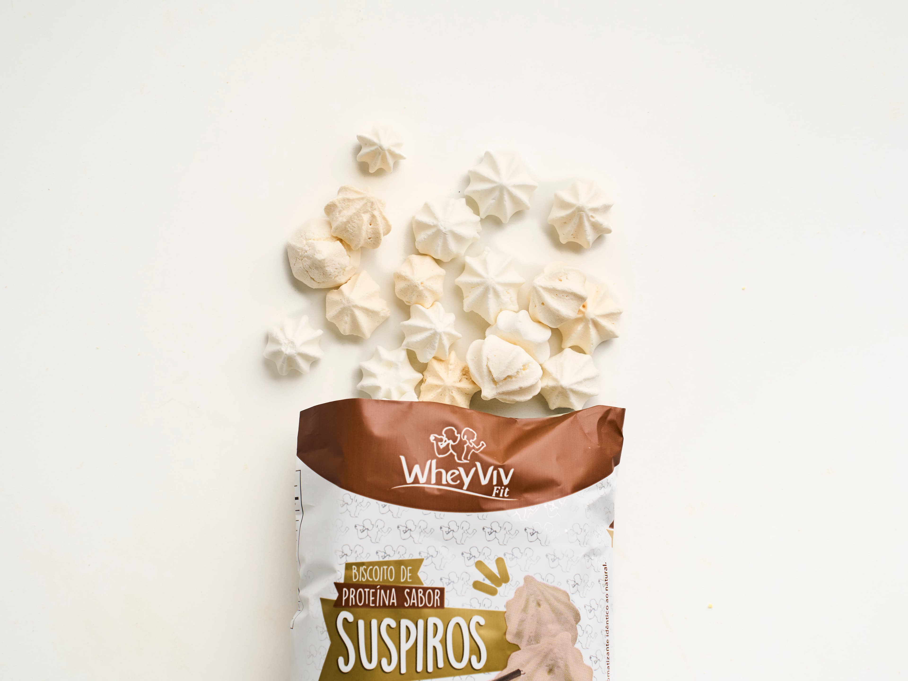 Biscoito de proteína sabor suspiro Wheyviv 25g
