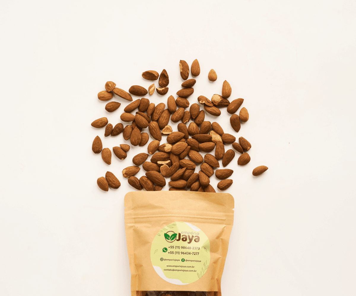 Amêndoa torrada sem sal 500g