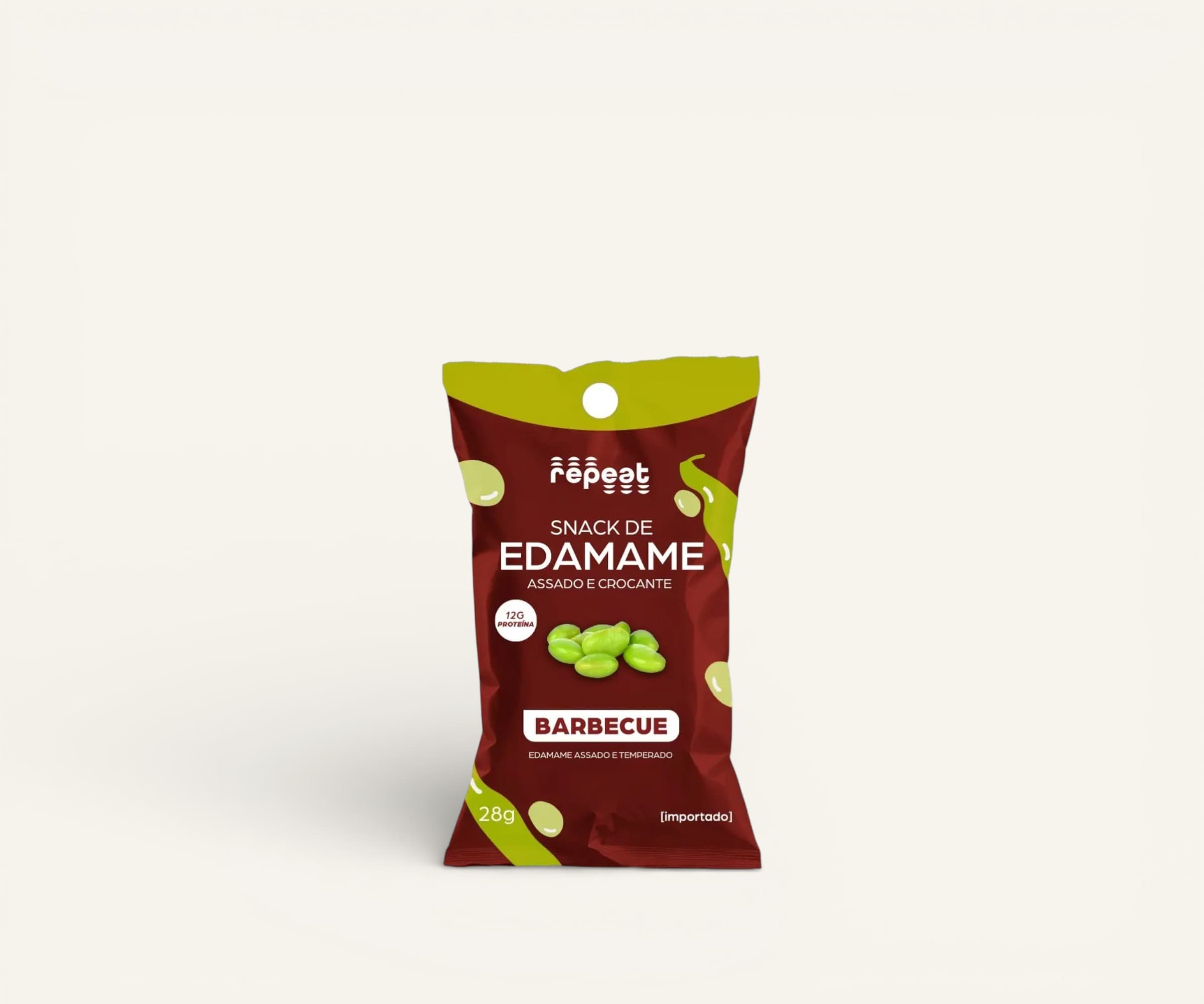 Snack de edamame Repeat barbecue 28g