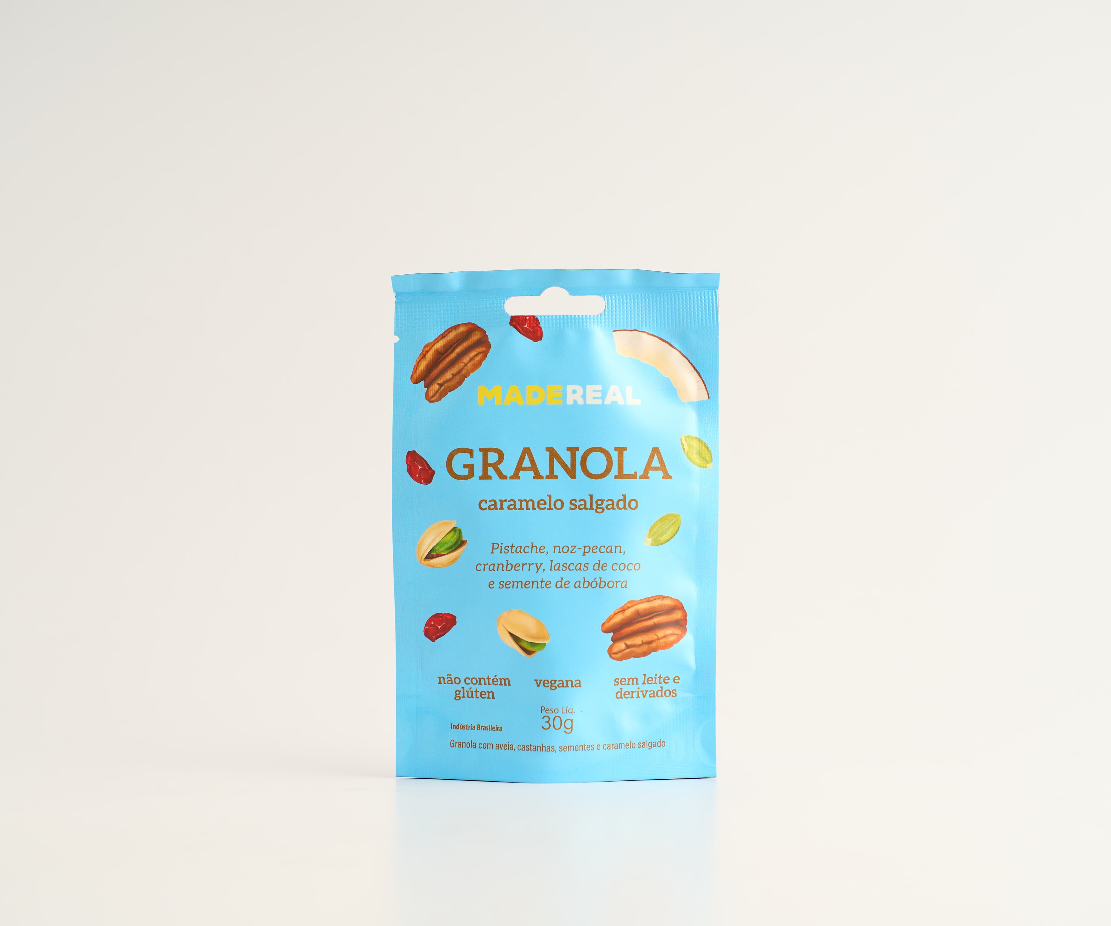 Granola caramelo salgado 30g