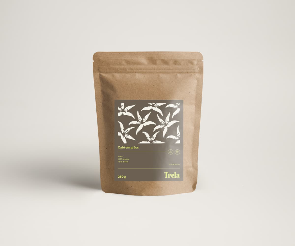 Café especial torrado em grãos Arara 250g