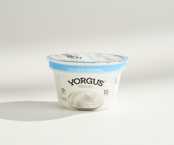 Yorgus grego natural 0% e 0 lactose 130g