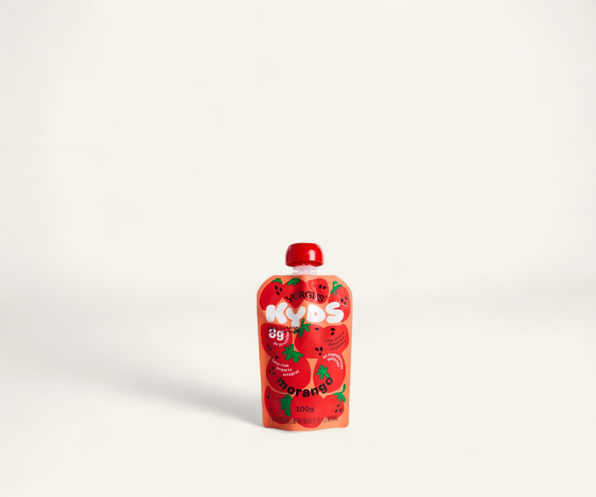 Iogurte Yorgus Kyds sabor morango 100g